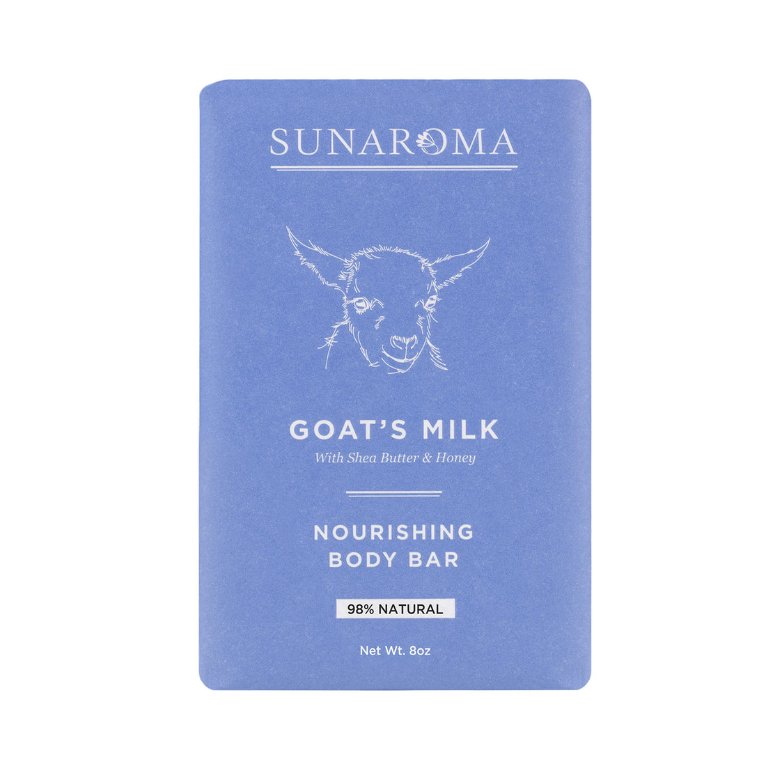 Sunaroma Coconut Kokum Butter Soap (8 oz) - Natural Soap Brightens and Tones Dull Skin - Kokum Butter and Milk Protein Soothe and Moisturize the Complexion - Paraben and Sulfate Free, Made in the USA