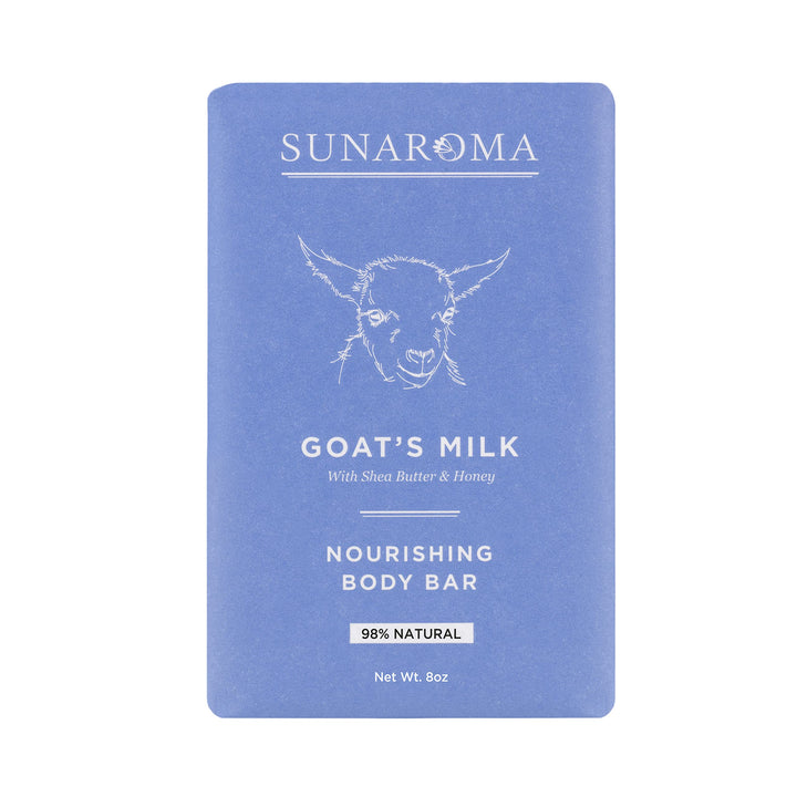 Sunaroma Coconut Kokum Butter Soap (8 oz) - Natural Soap Brightens and Tones Dull Skin - Kokum Butter and Milk Protein Soothe and Moisturize the Complexion - Paraben and Sulfate Free, Made in the USA