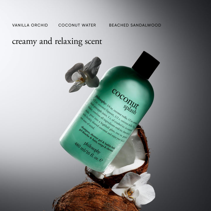 philosophy coconut splash shower gel 16 fl oz