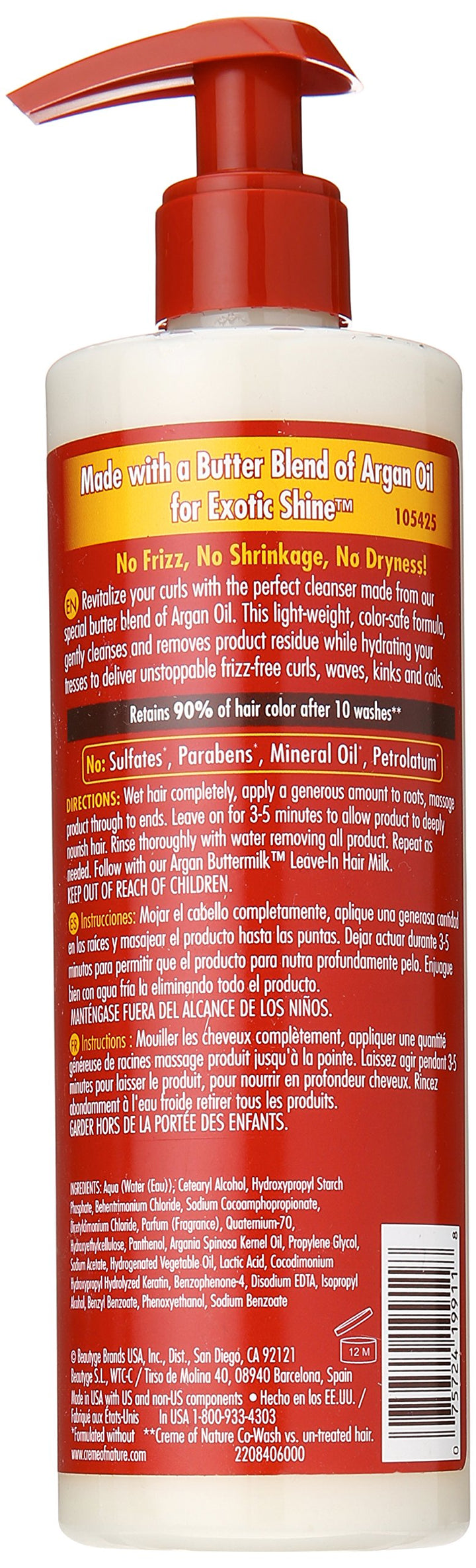 Creme of Nature Pure-Licious Co-Wash Cleansing Conditioner 12oz
