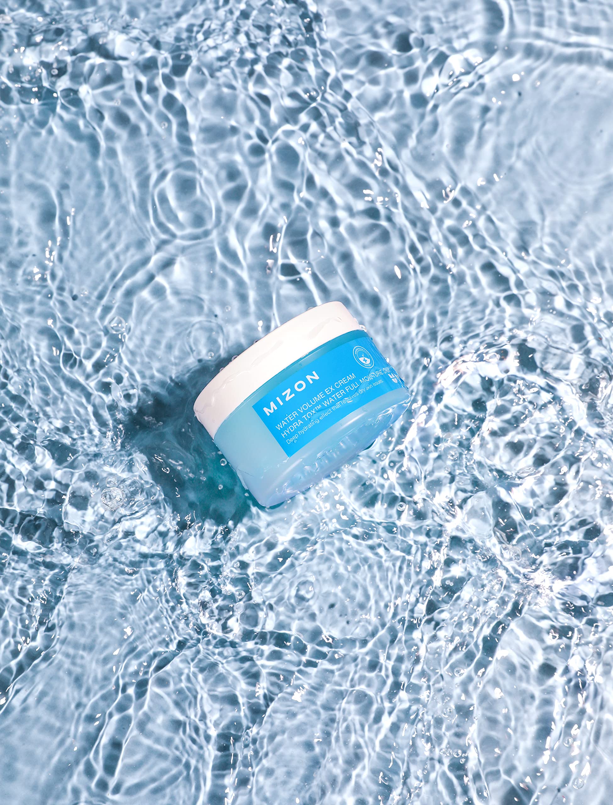 MIZON Water Volume EX Cream, Daily Hydrating Gel Moisturizer for All Skins, Lightweight, Soothing, Brightening, Korean Skincare (230ml, 7.7 fl oz)