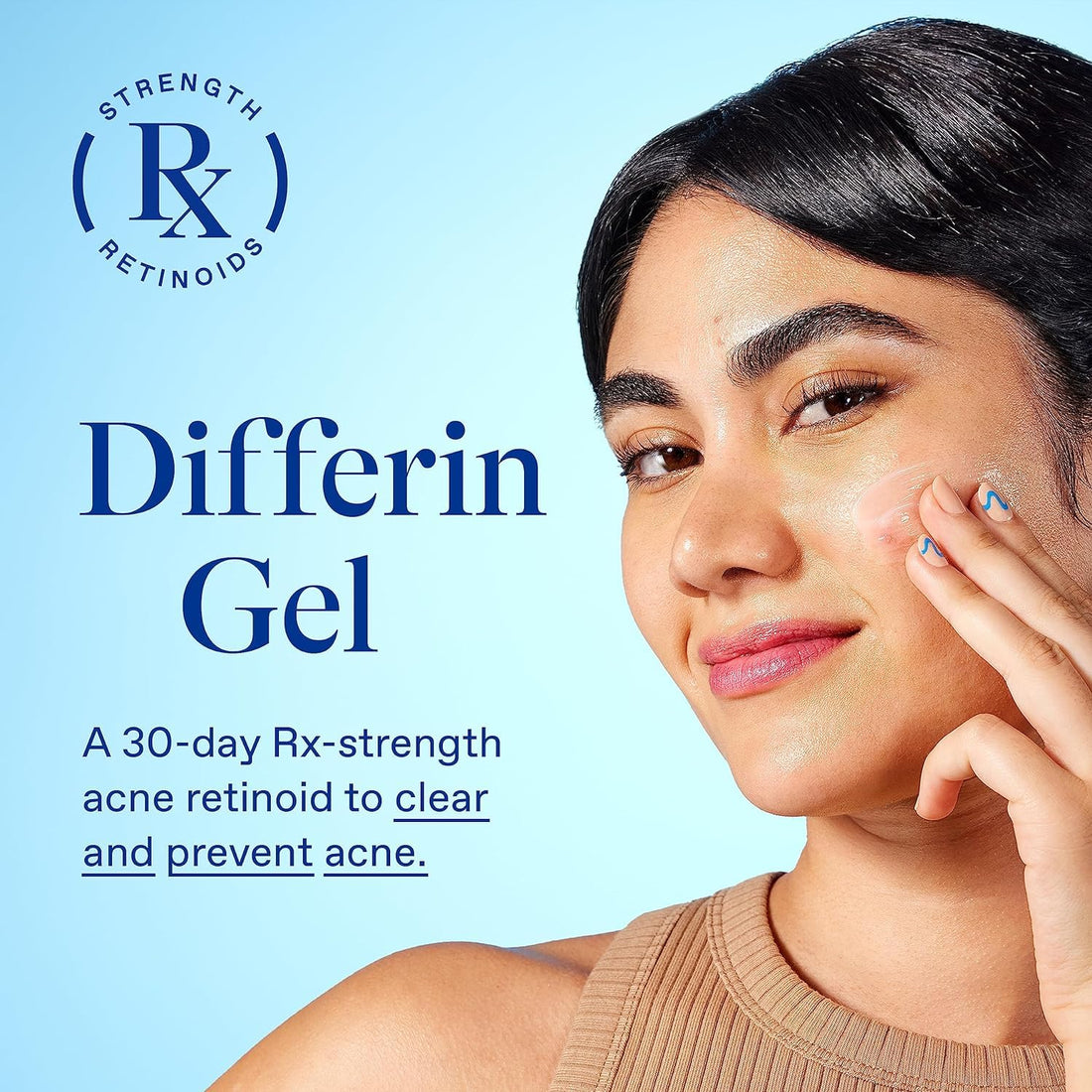 Differin Acne Skin Care Kit, Differin Gel Retinoid Acne Treatment for Face with 0.1% Adapalene & 5% Benzoyl Peroxide Face Wash & Body Wash, Designed for Pimple and Acne Prone Skin