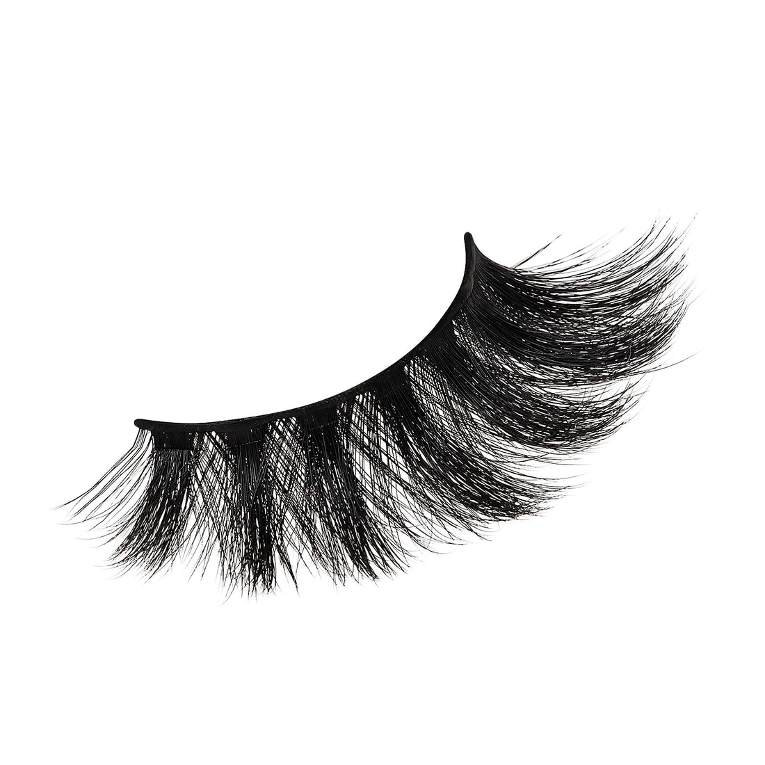 KISS Lash Couture Matte Black Faux Mink Collection, False Eyelashes 1-Pack, Soft Real Mink Texture & Matte Finish, High Impact Color, 3D Volume, Knot-Free Lash Band, Reusable, Matte Velvet, 1 Pair