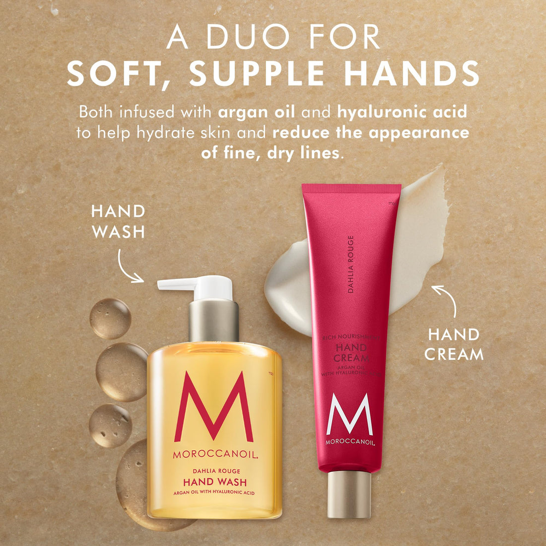 Moroccanoil Hand Cream Dahlia Rouge, 1.4 Fl. Oz.