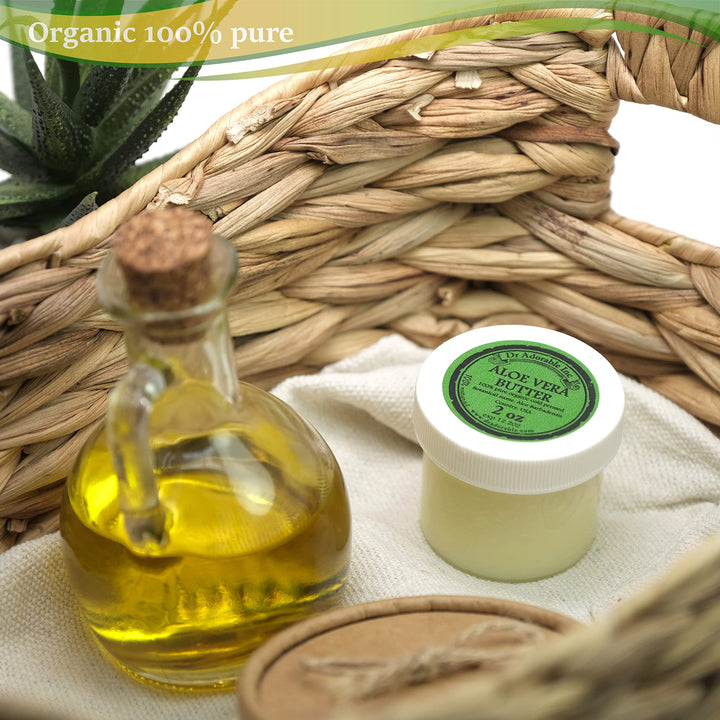 Dr Adorable - 2 oz - Aloe Vera Butter - Pure Natural Premium Organic Cold Pressed