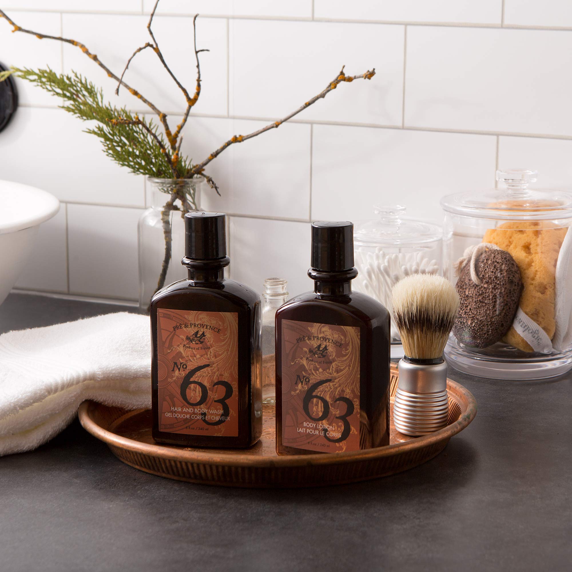 PRE DE PROVENCE No.63 Men's Collection, Shower Gel