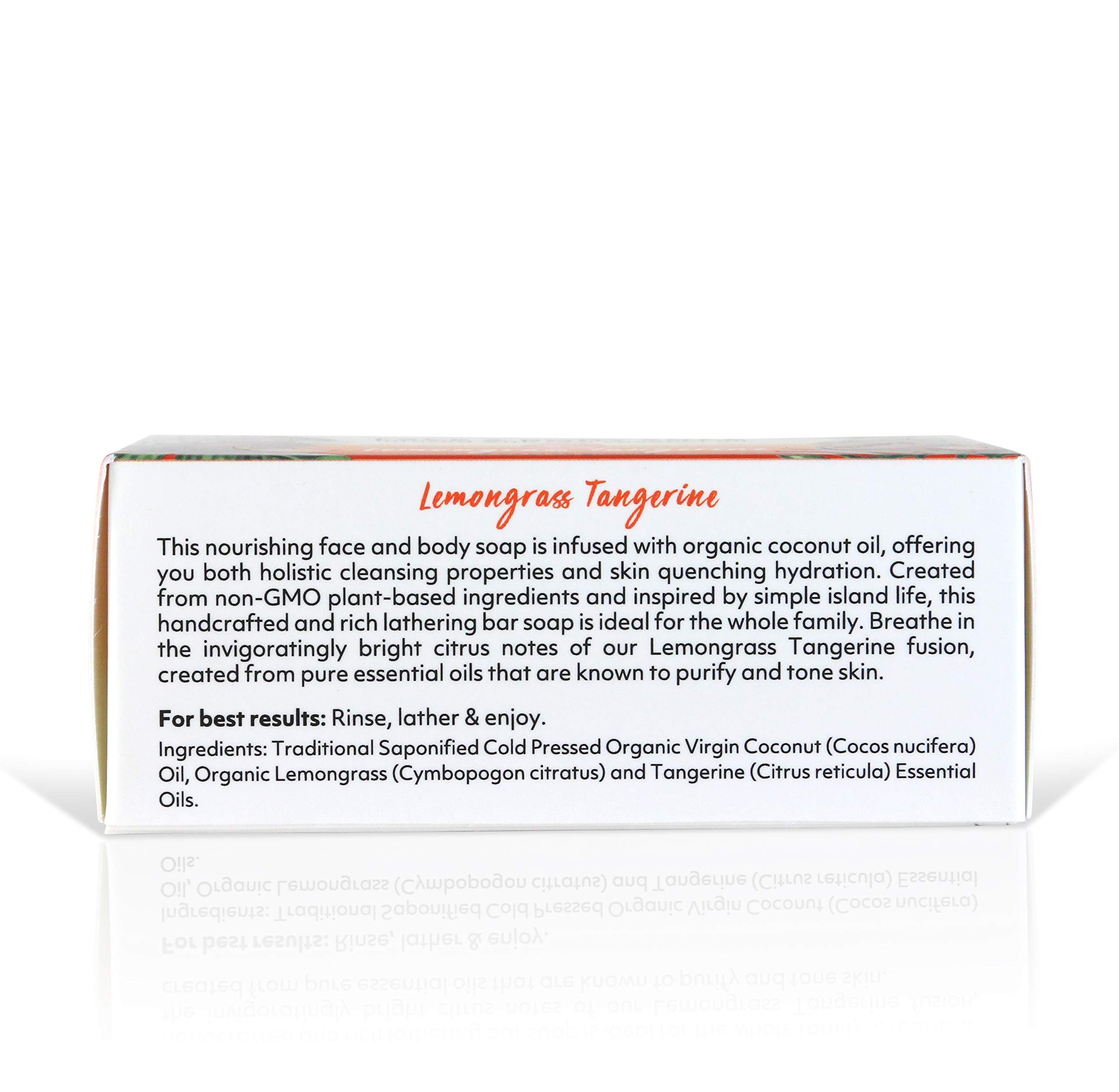 Organic Fiji Organic Lemongrass Tangerine Soap Bar 7 oz Bar(S) by Organic Fiji
