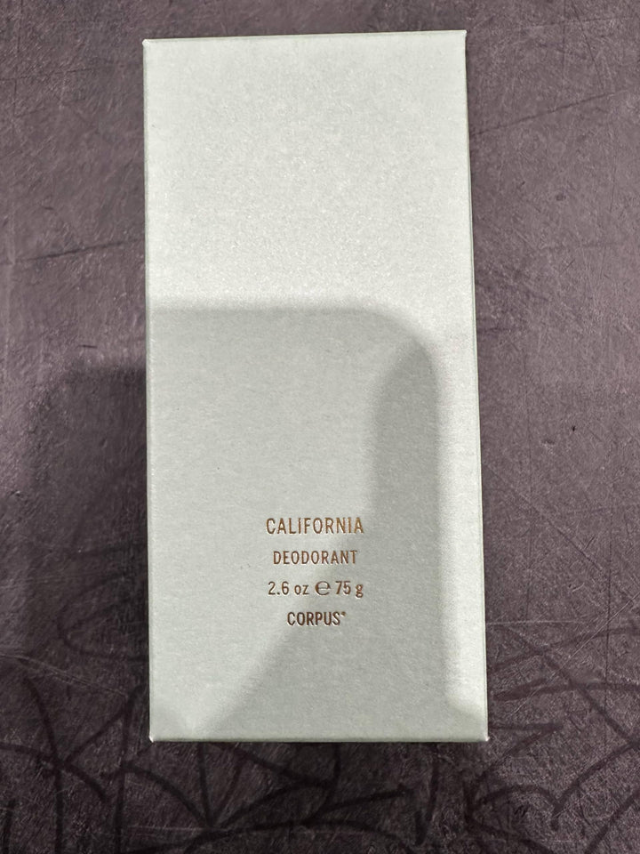 Corpus - California Deodorant | Natural Aluminum-Free for Women & Men, Clear Gel Formula, No Synthetic Fragrance, Baking Soda, or Parabens | Highly Effective Odor Control (75 g/ 2.6 oz)