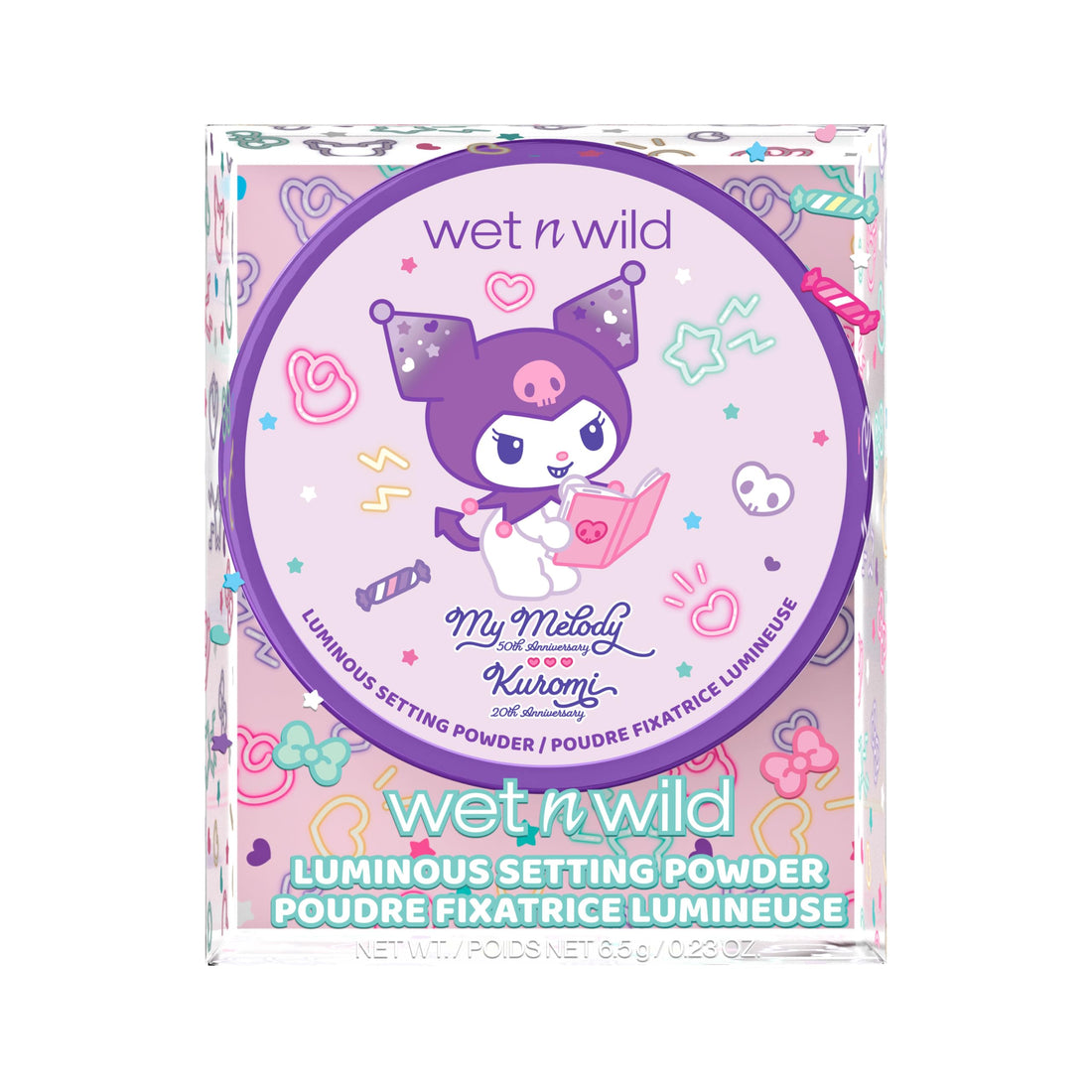wet n wild My Melody and Kuromi Luminous Loose Setting Powder - Moody Cutie