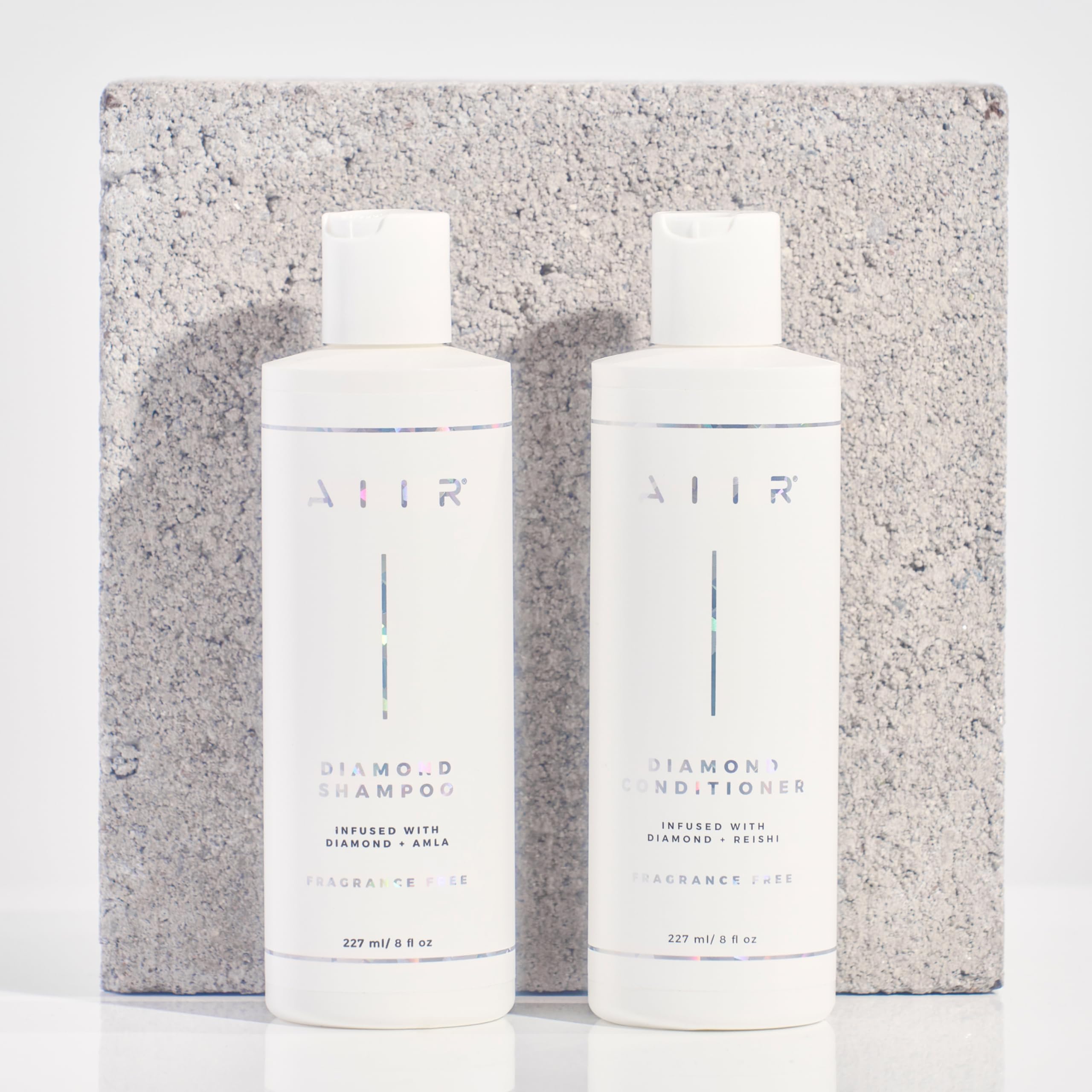 AIIR Diamond Conditioner - Fragrance Free Conditioner, Conditioner for Damaged Hair, Conditioner for Colored Hair - Frizzy Hair Products - 8 oz