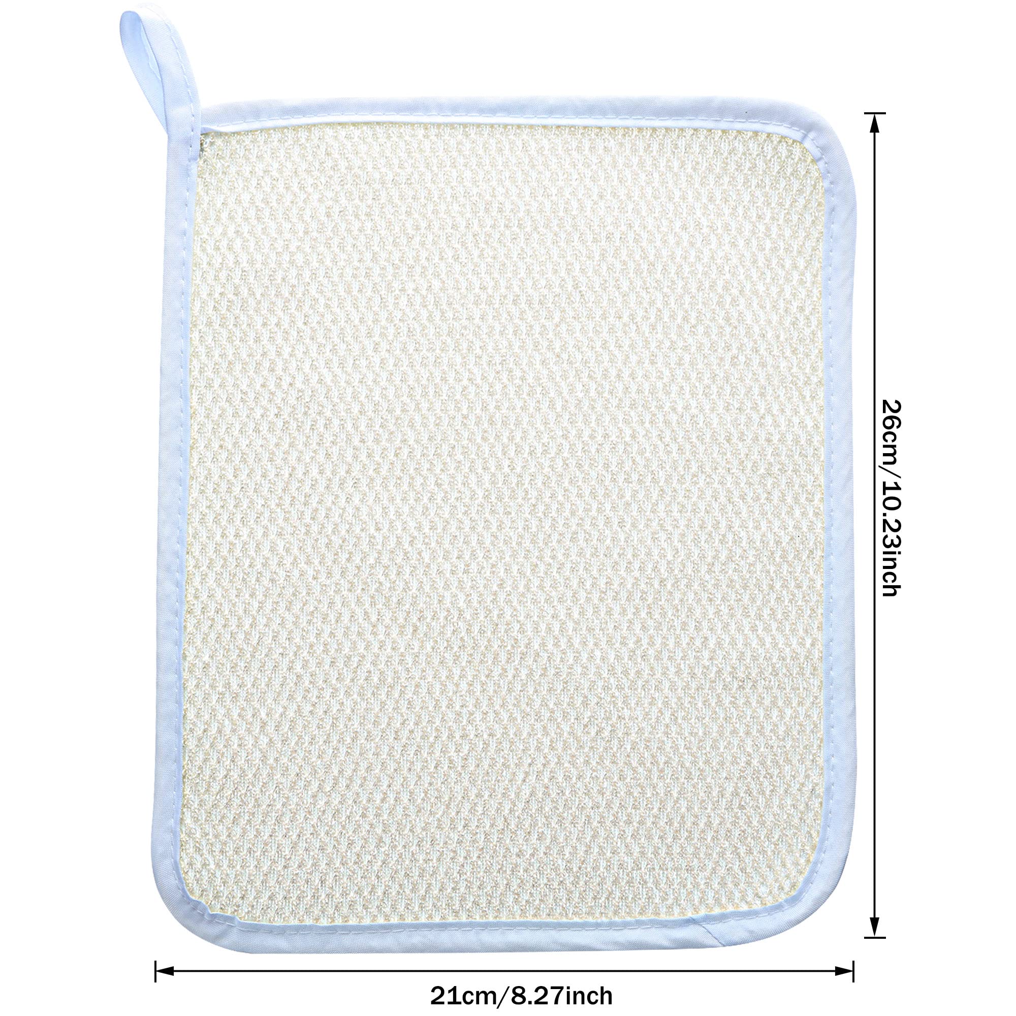 5 Pcs Exfoliating Wash Cloth Face Body Towel Dual Sided Exfoliating Scrub Towel Weave Beauty Skin Washcloth Soft Home Massage Bath Cloth