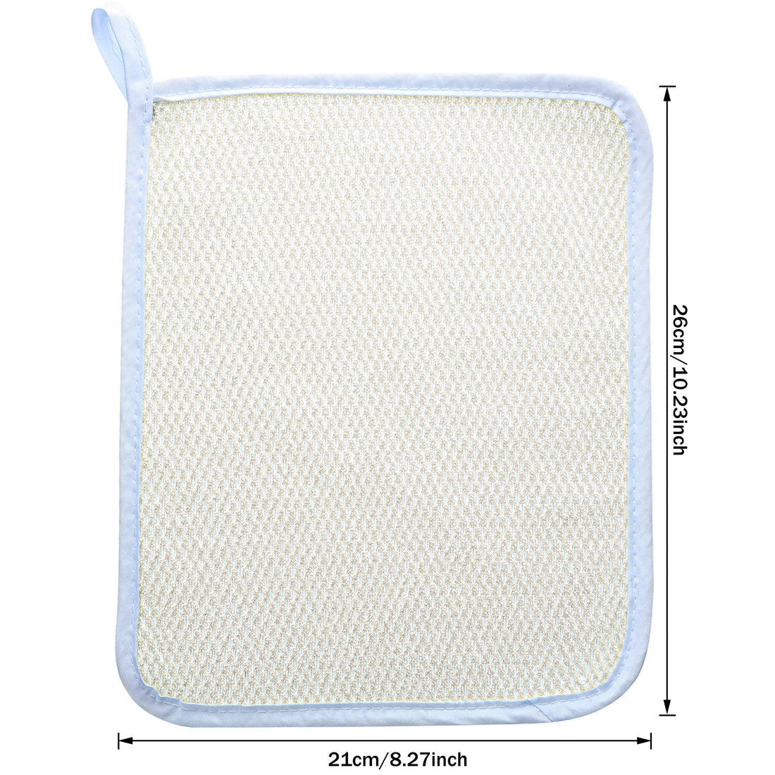 5 Pcs Exfoliating Wash Cloth Face Body Towel Dual Sided Exfoliating Scrub Towel Weave Beauty Skin Washcloth Soft Home Massage Bath Cloth