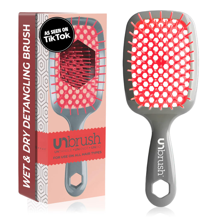 FHI Heat UnBrush Grey Handle, Peach