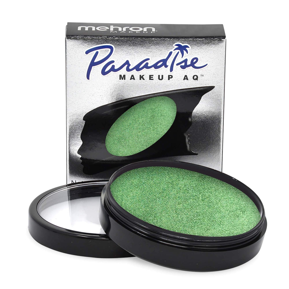 Mehron Makeup Paradise Makeup AQ Face & Body Paint (1.4 oz) (BRILLANT VERT BOUTEILLE GREEN)
