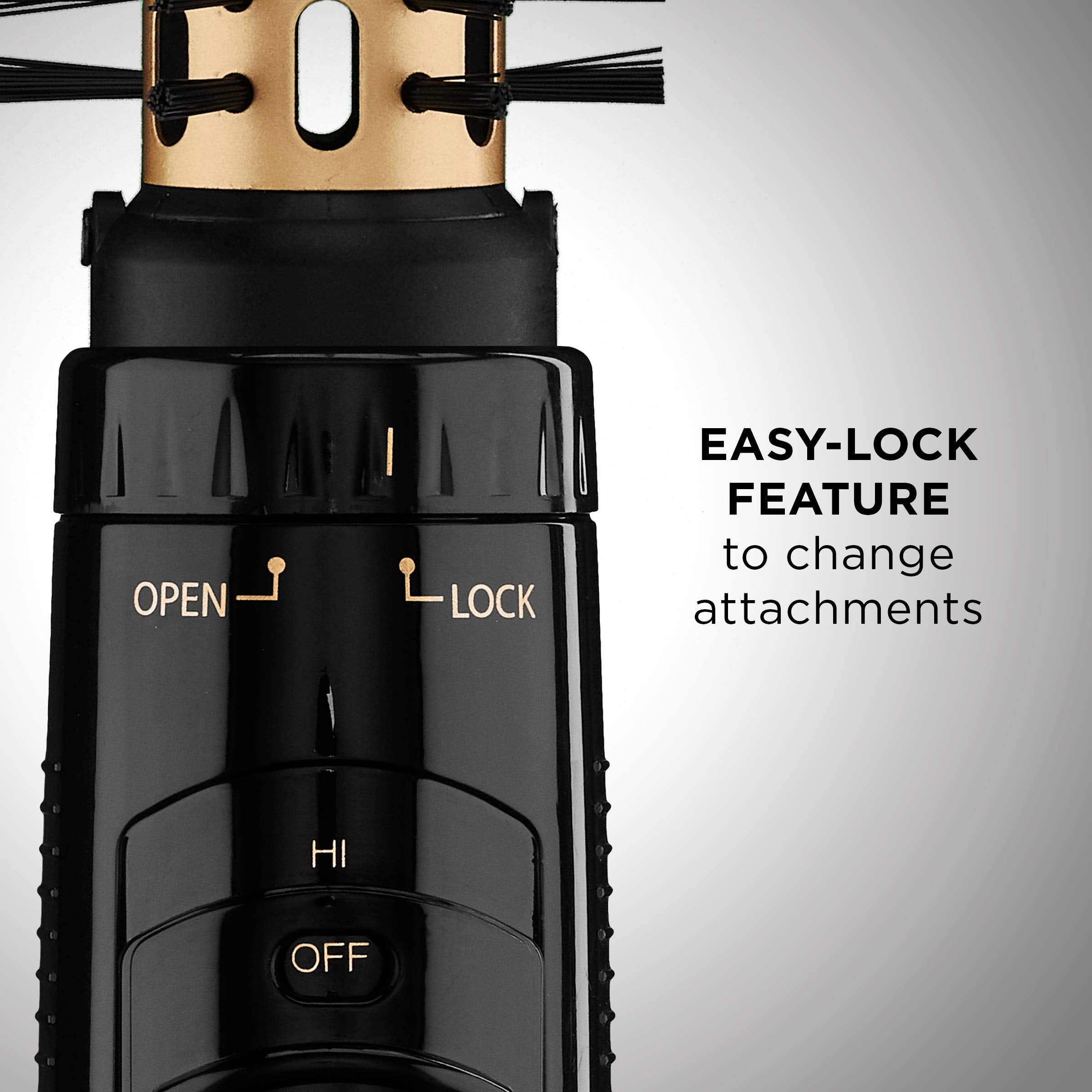 Conair Hot Air Curling Combo 1.5 Inch - Black, 300 Watts