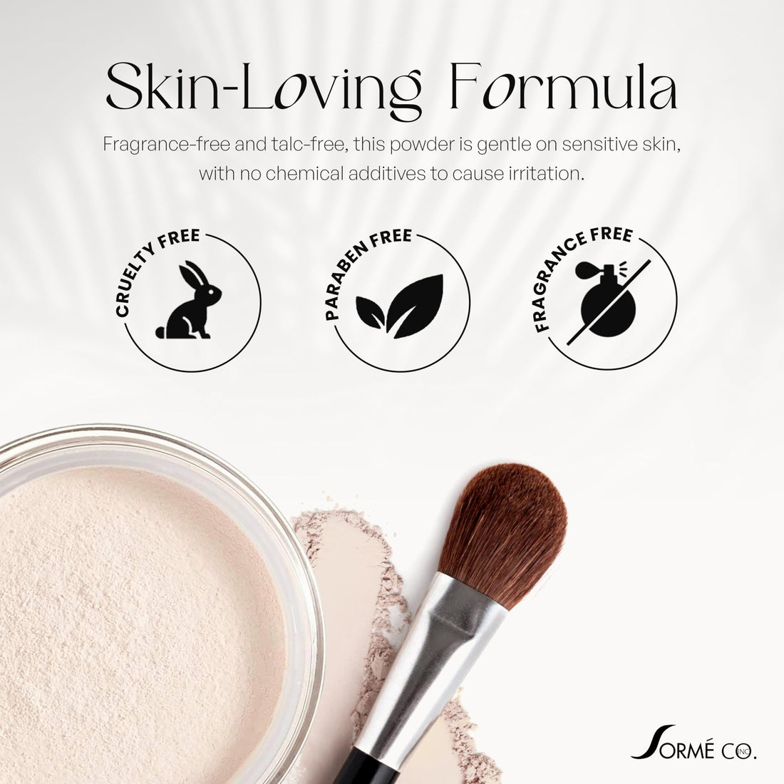 Sorme Cosmetics Mineral Secret Loose Powder, Sheer Translucent, 0.53 Ounce