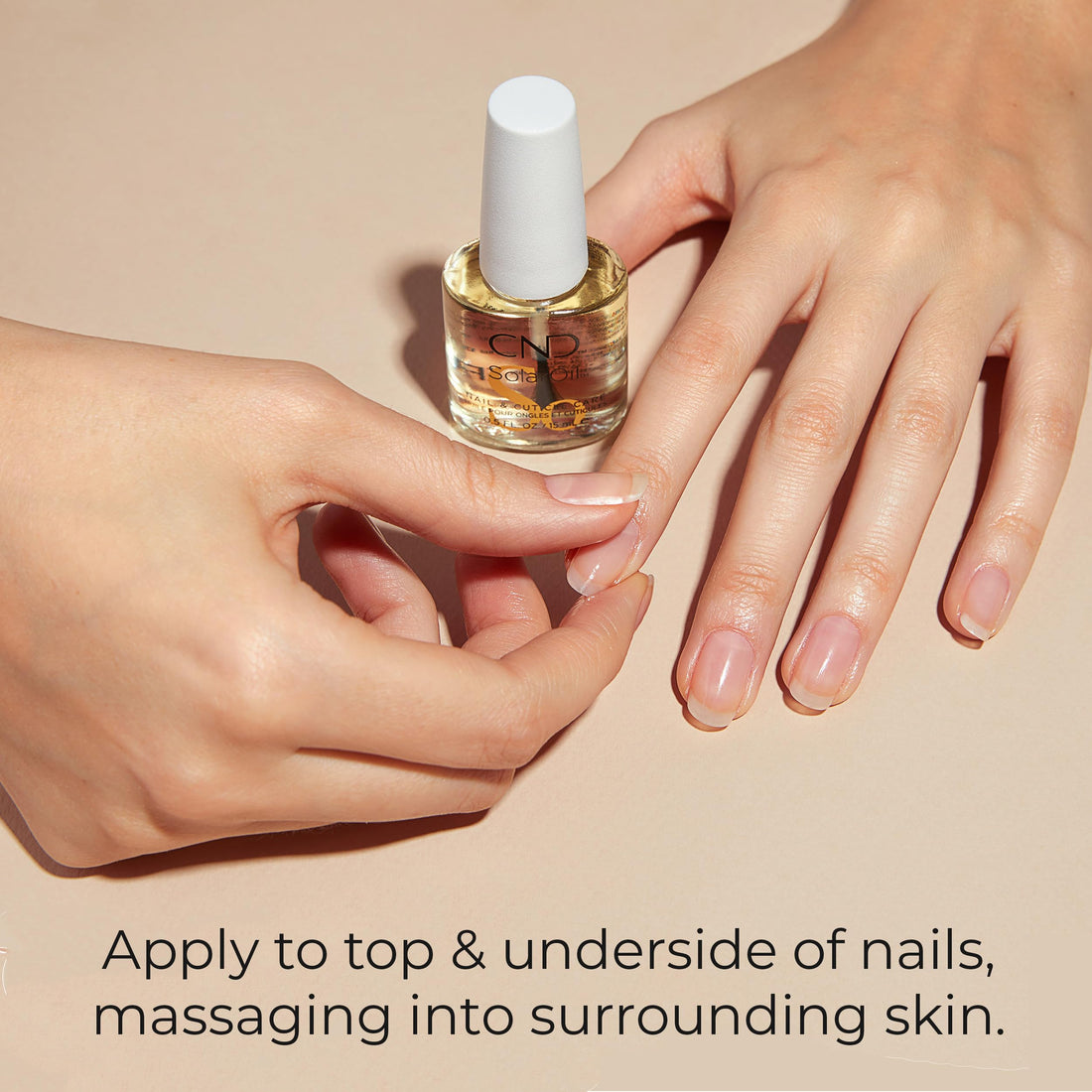 CND Essentials Nail & Cuticle Oil, Solaroil, 0.25 fl. oz.