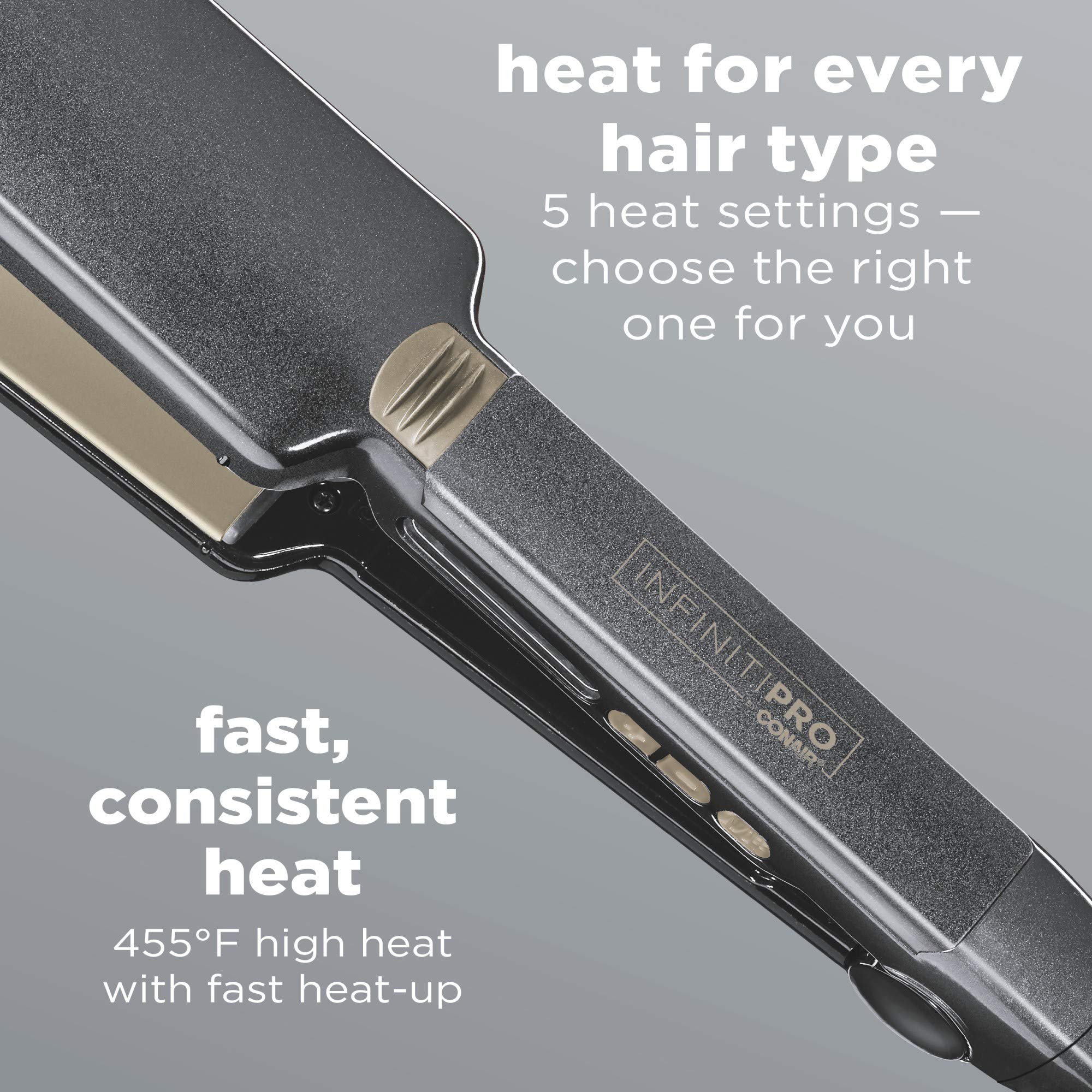 CONAIR CS32BX Infiniti(R) PRO 2 Tourmaline Ceramic Flat Iron