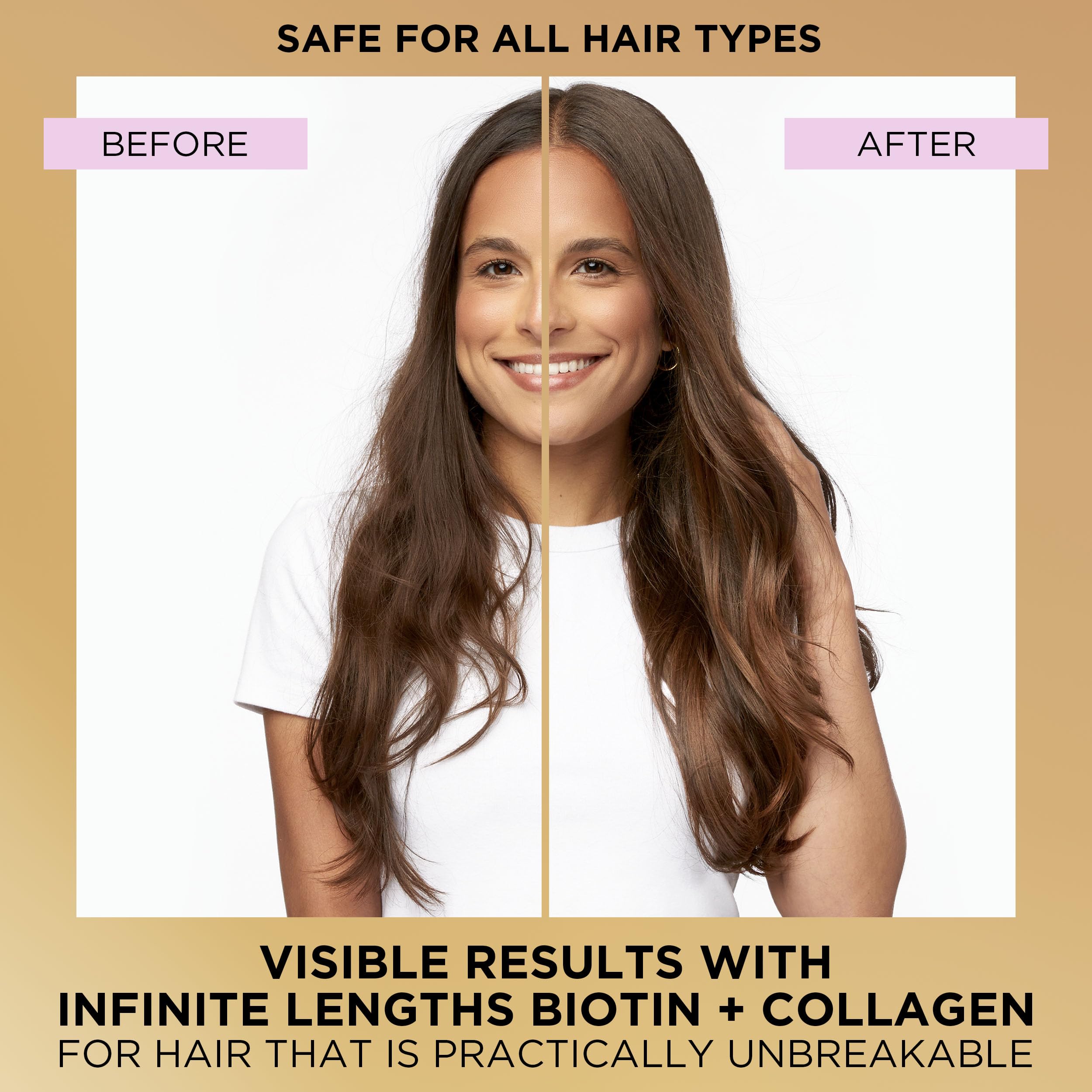 Pantene Pro-V Miracles Infinite Lengths Biotin + Collagen 1 Minute Miracle Conditioner 10.9 Fl oz