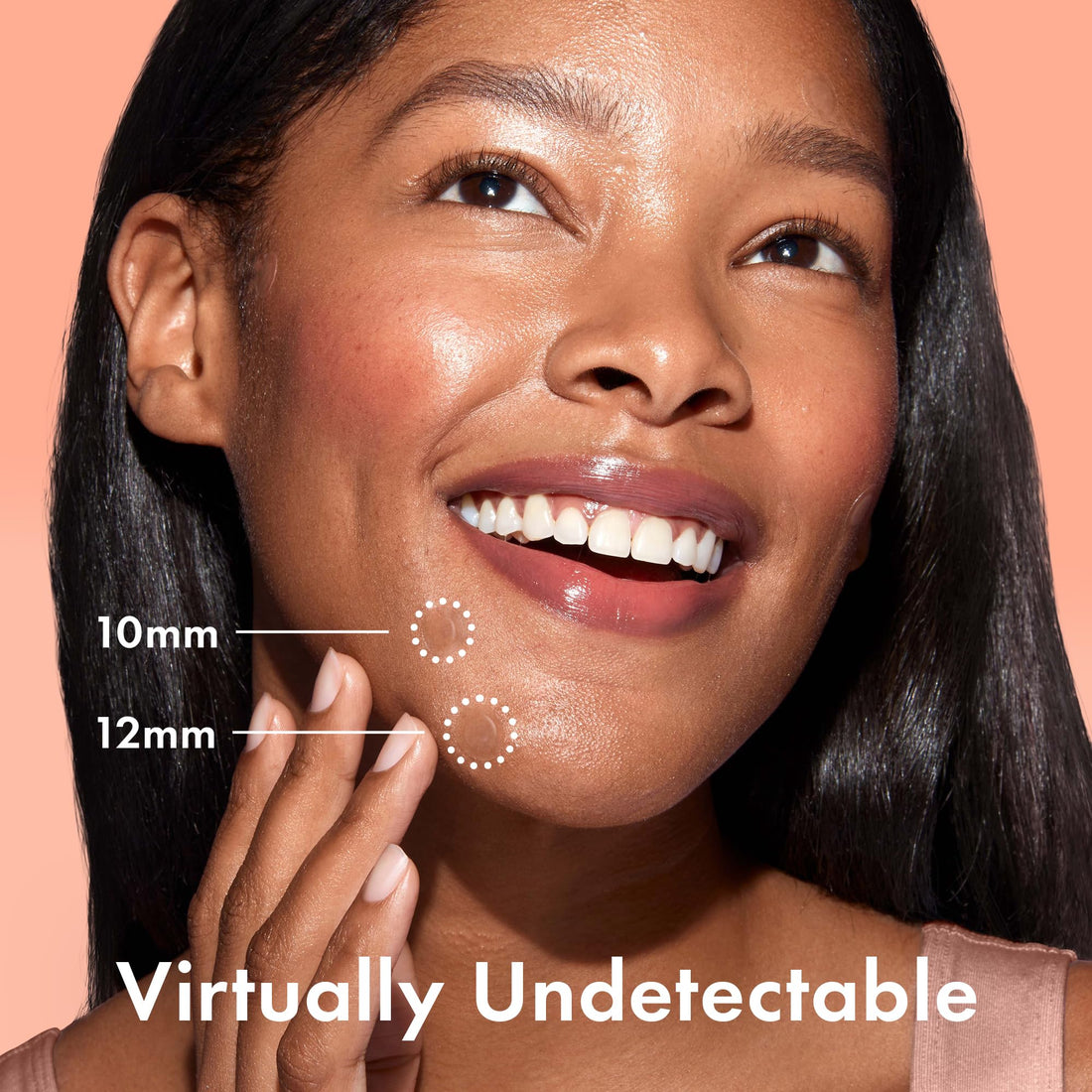 Rael Pimple Patches, Miracle Invisible Spot Cover - Hydrocolloid Acne Patch, Treatment for Breakouts, Absorbs Zits & Blemish, Korean Skin Care, 2 Sizes (96 Count)