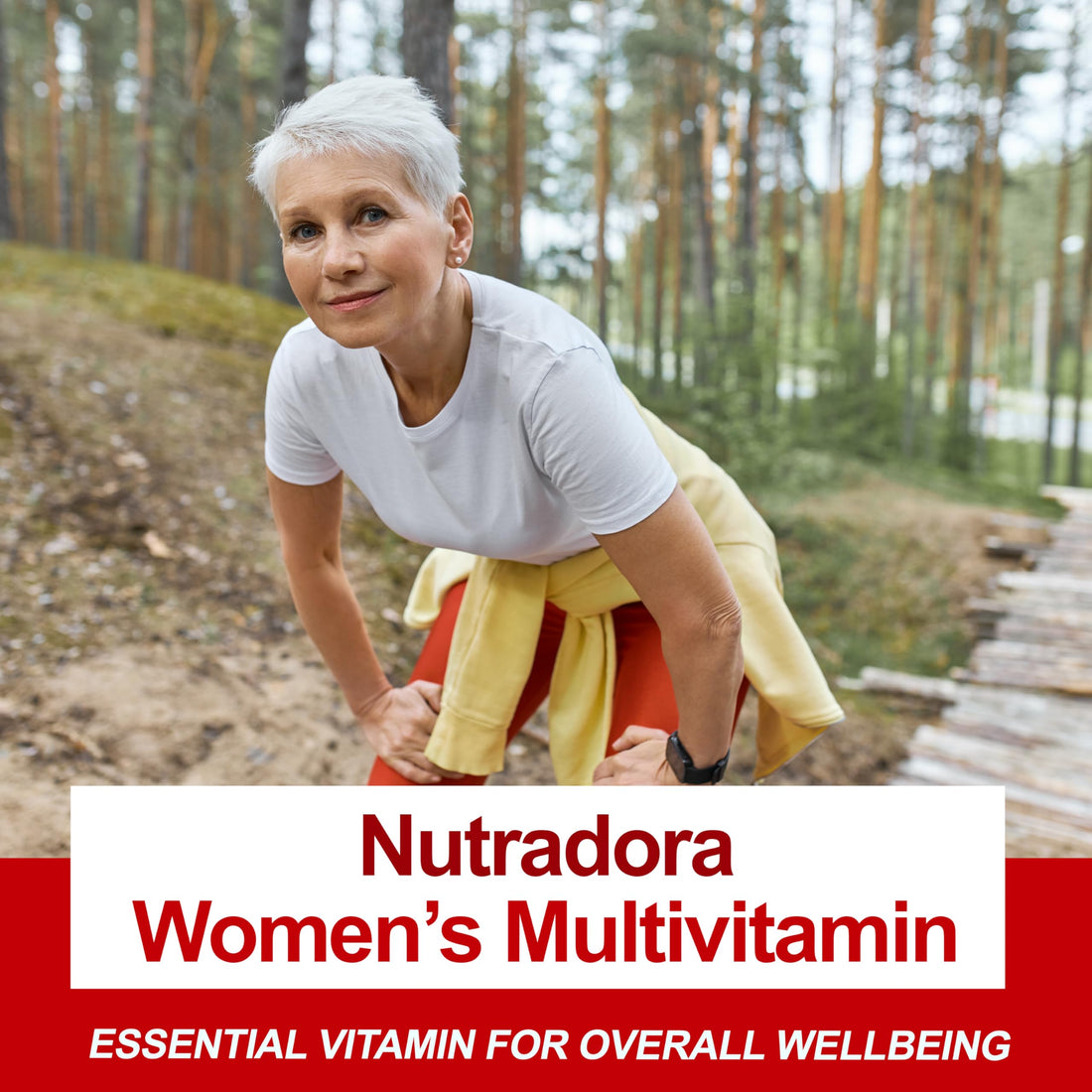 Nutradora Multivitamin for Women - Womens Multivitamin & Multimineral Supplement for Energy, Mood, Hair, Skin & Nail - Womens Daily Multivitamins A, B, C, D, E, Zinc & More Women's Vitamins Capsules
