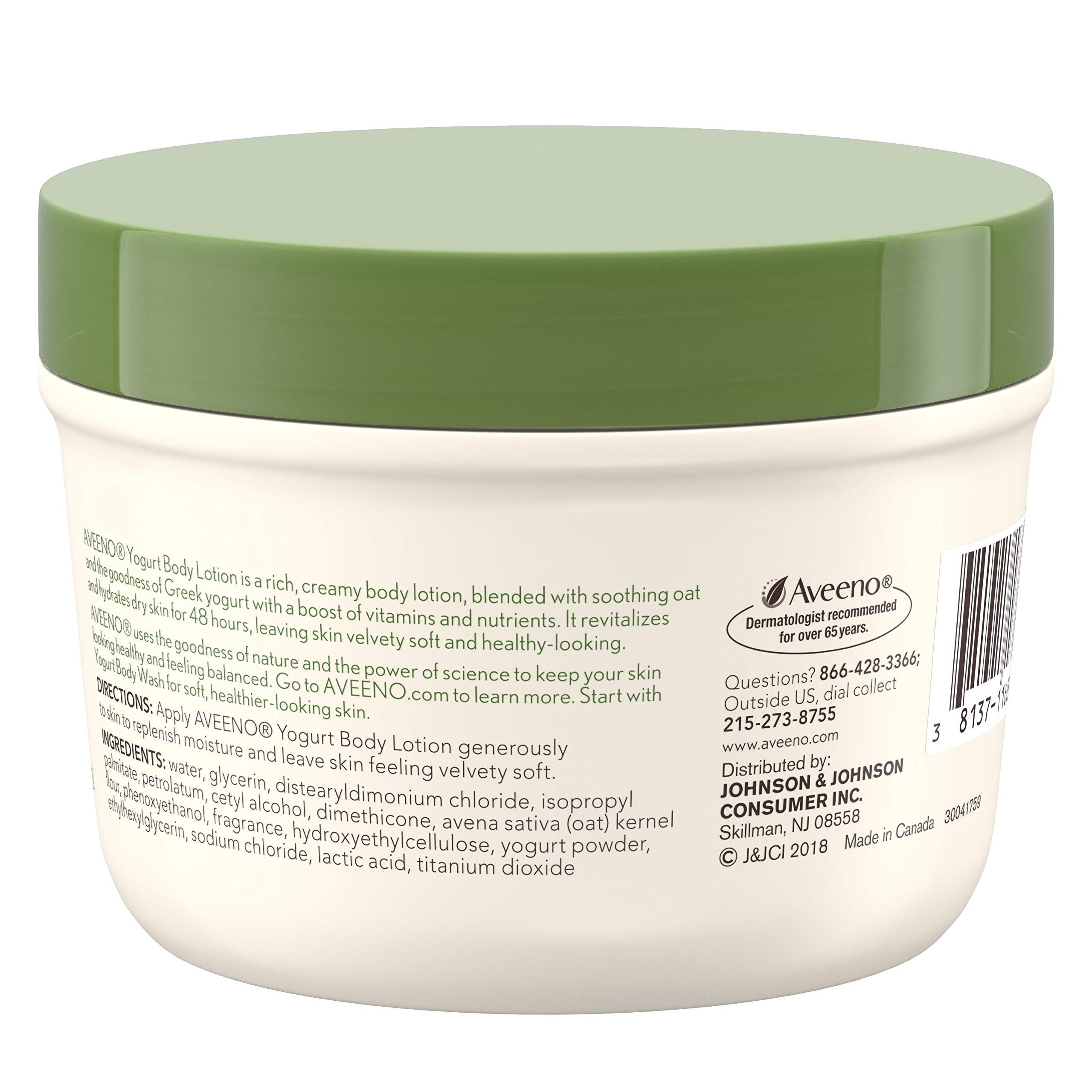 Aveeno Daily Moisturizing Body Yogurt Lotion, Apricot & Honey 7 oz