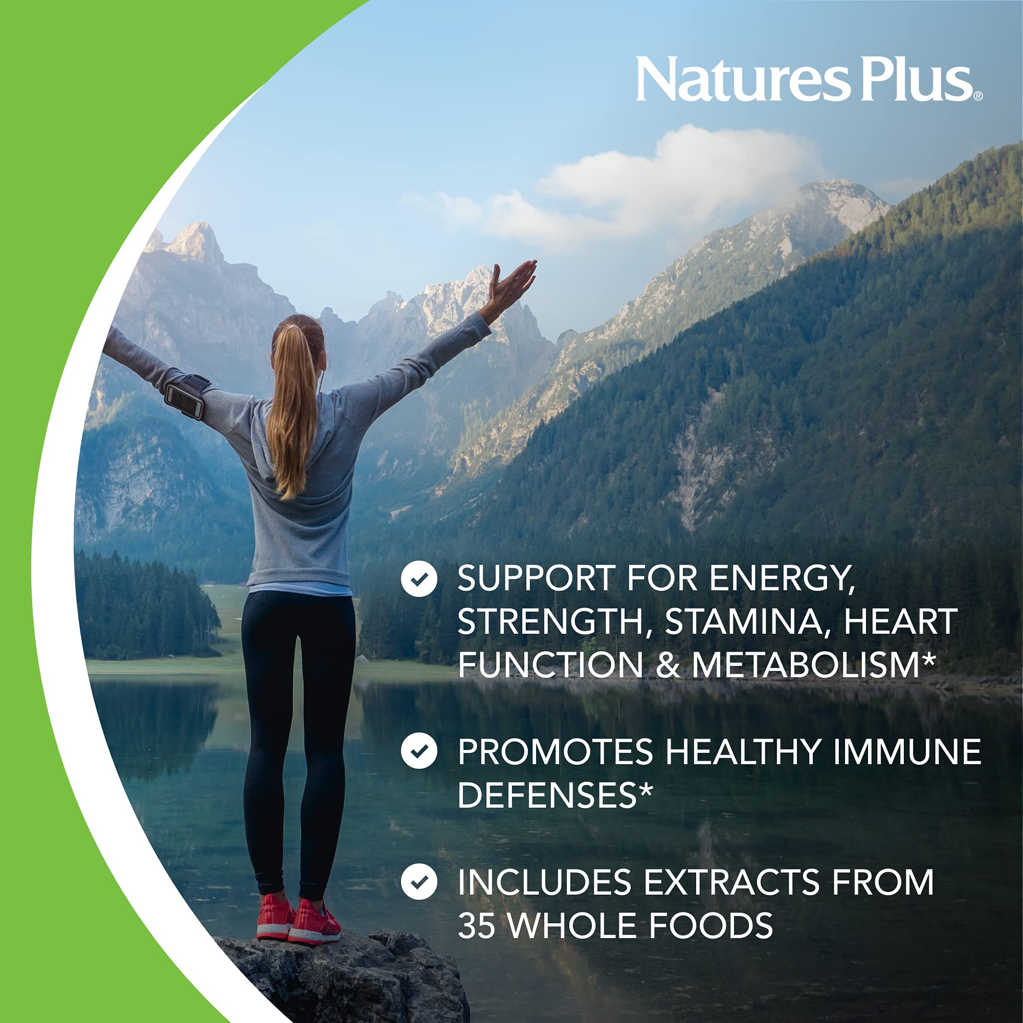 Natures Plus Source of Life Garden Certified Organic Women’s Once Daily Multivitamin - 30 Vegan Tablets - Pure, Natural Whole Food Ingredients - Energy Boost - Vegetarian, Gluten-Free - 30 Servings