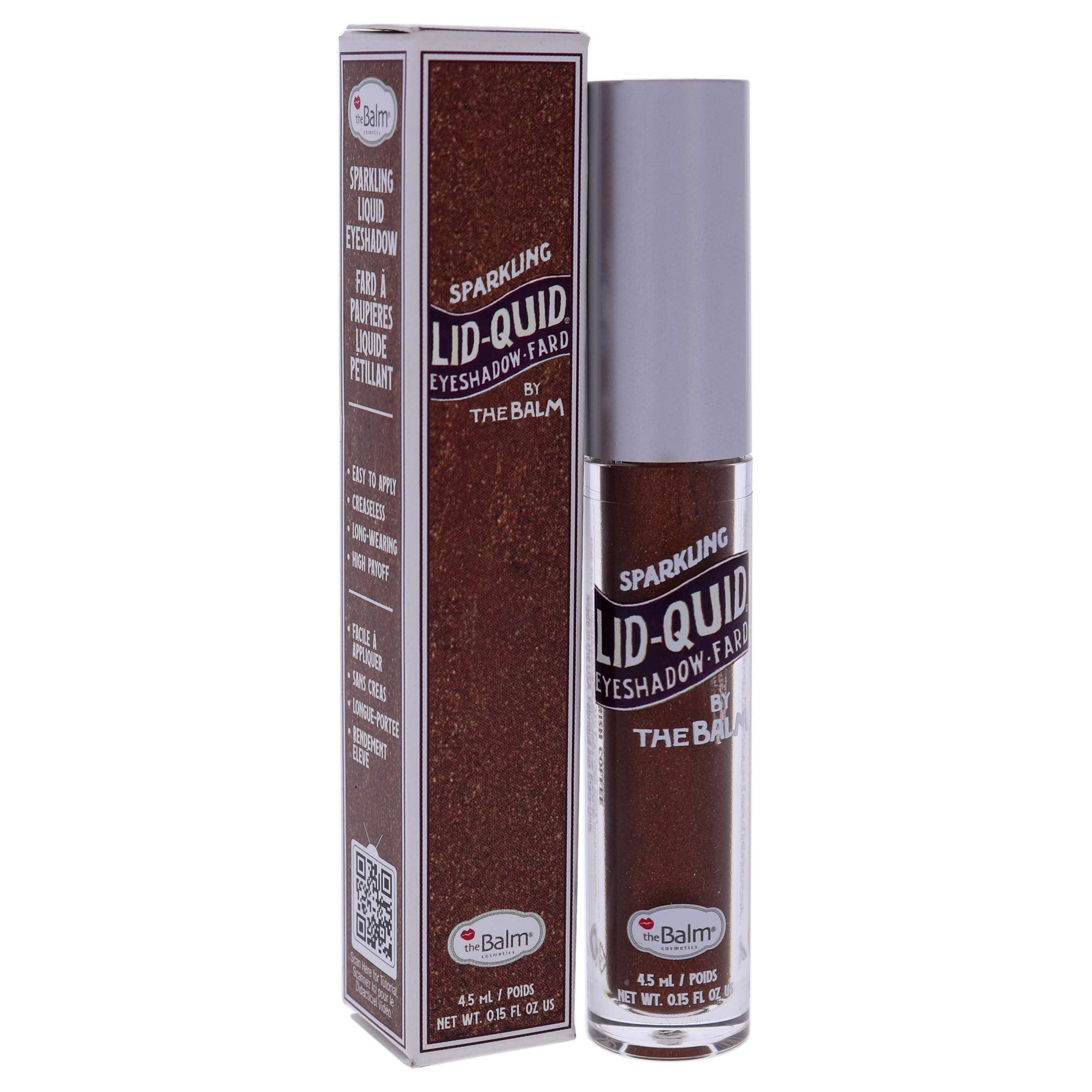 theBalm theBalm Lid-Quid Sparkling Liquid Eyeshadow, Irish Coffee