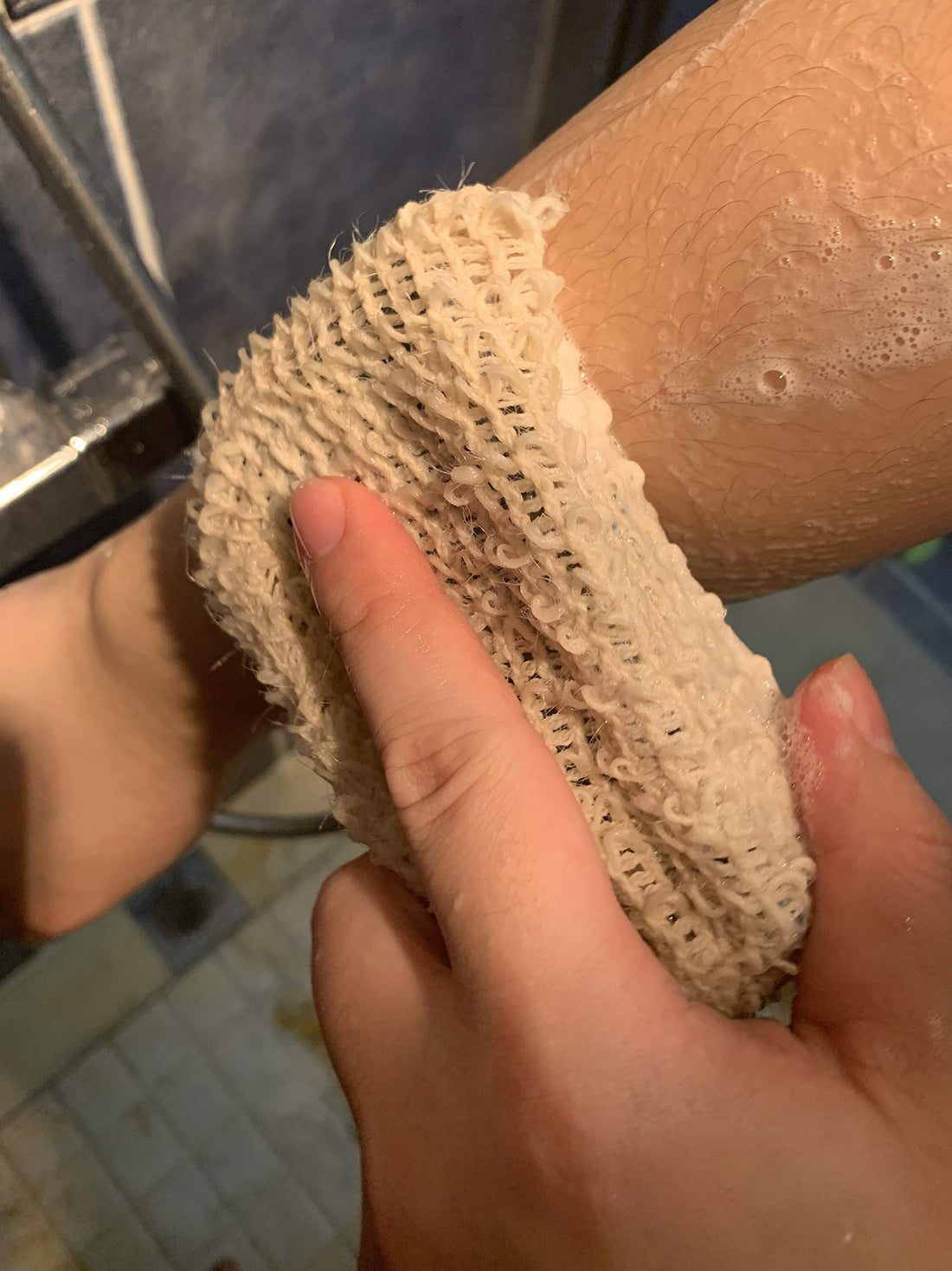 Natural Exfoliating Sisal Soap Saver Bag Pouch Holder for Shower Bath, Pack of 6