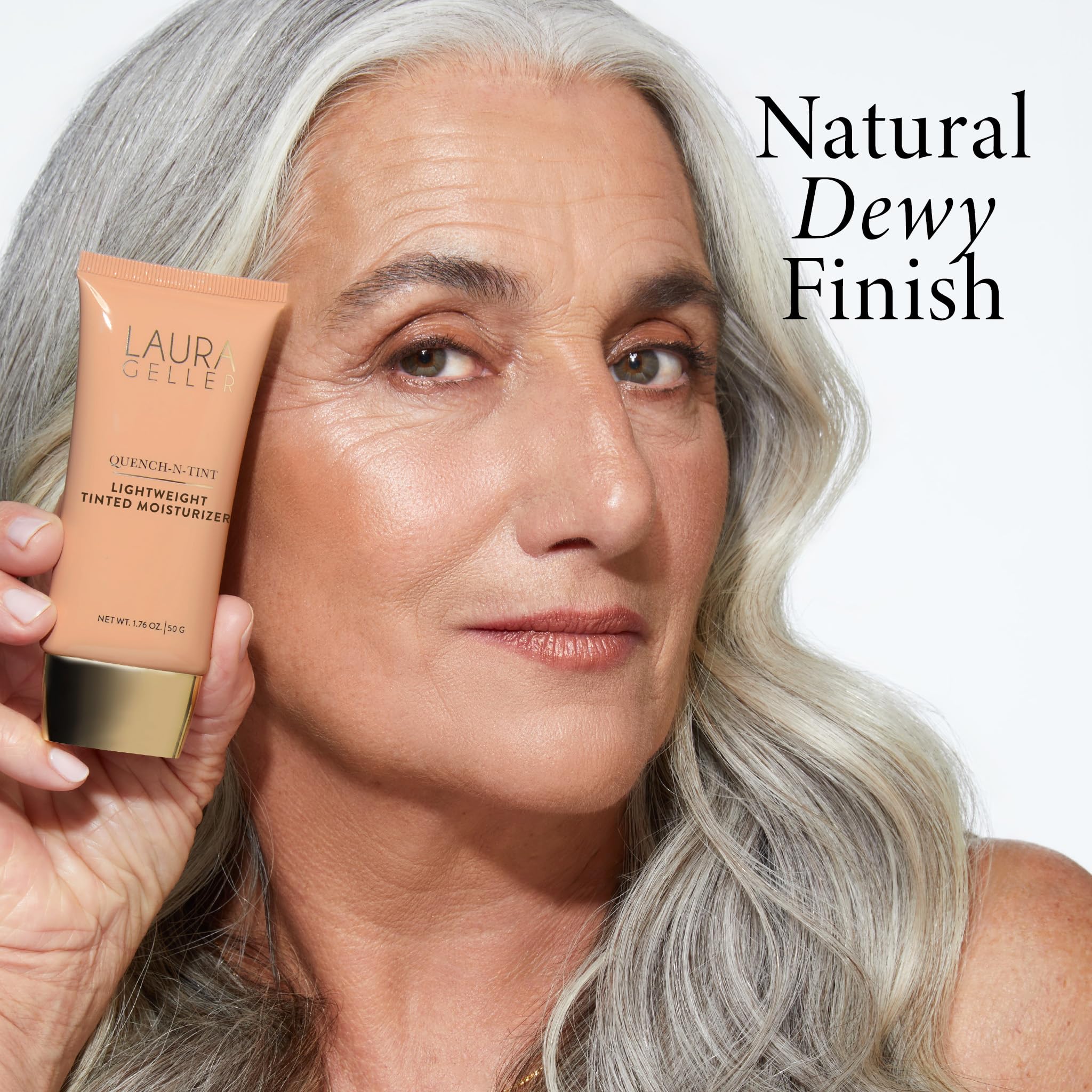 Light : Laura Geller New York Quench-N-Tint Hydrating Foundation - Light