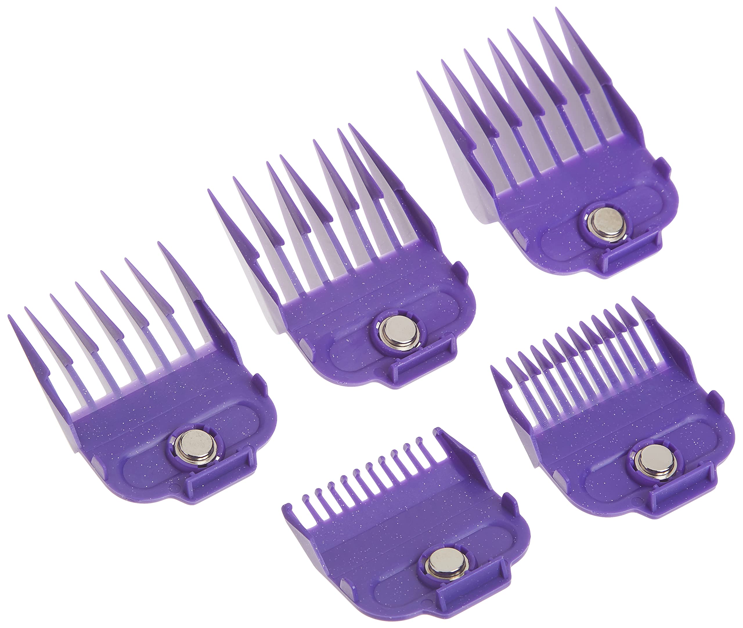 Nano Silver Magnetic 5 Pack Attachment Comb Set