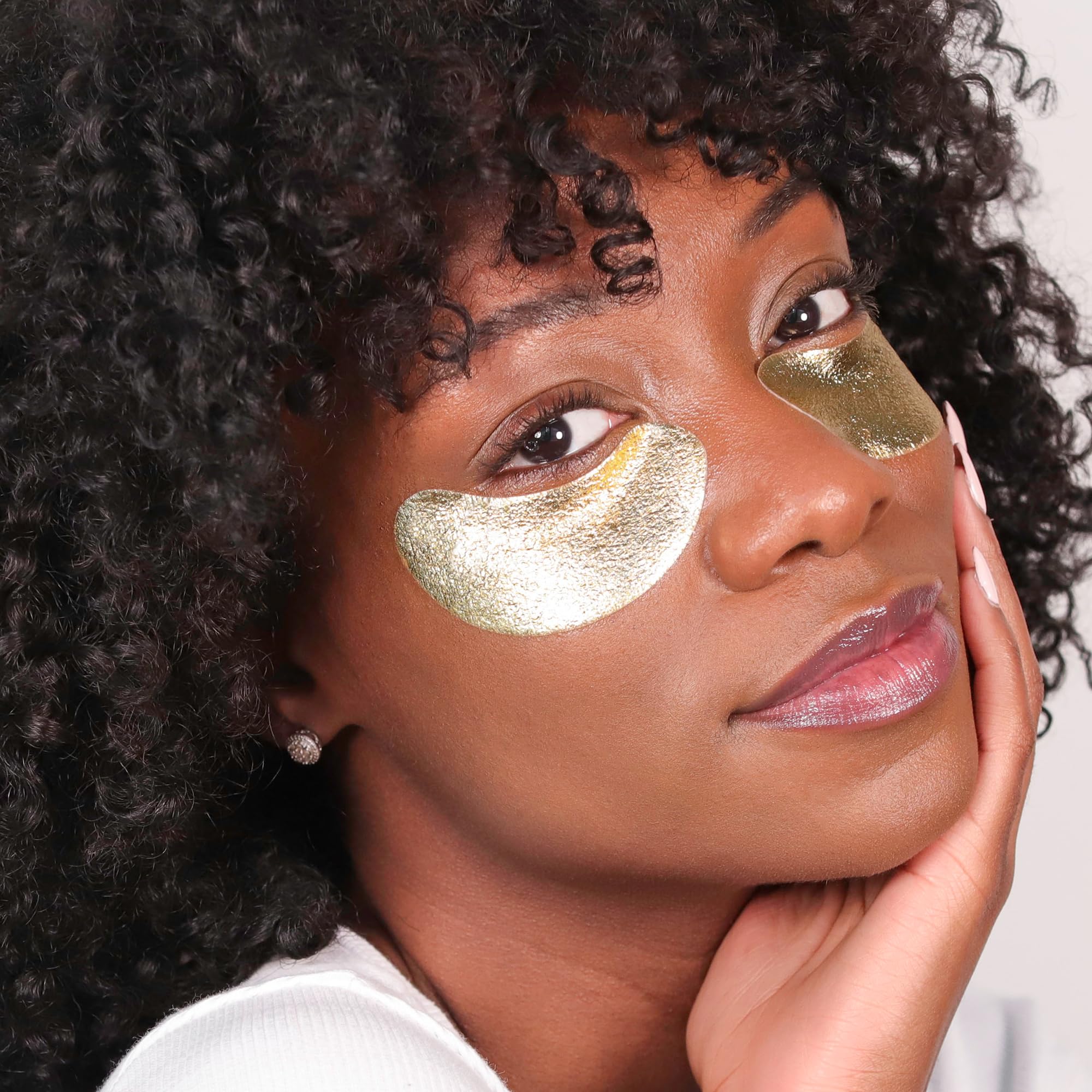 Wander Beauty Baggage Claim Gold Eye Masks
