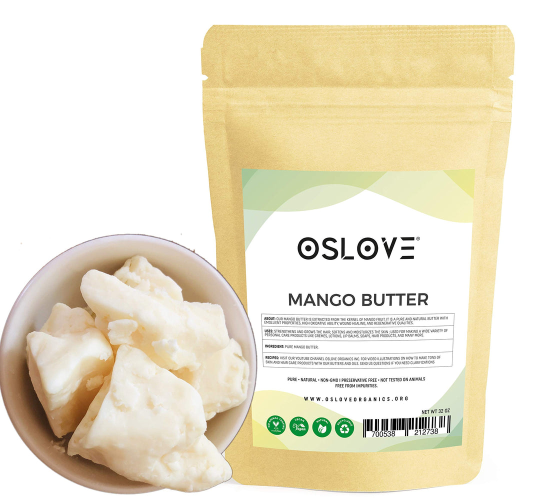 Mango Butter 2 LB by Oslove Organics -Pure