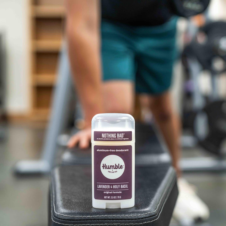 Essential Lavender And Holy Basil, 1-Pack: Humble All Natural Deodorant, Aluminum And Paraben Free, Cruelty Free Menâ€™S And Womenâ€™S Deodorant, Essential Lavender And Holy Basil, 1