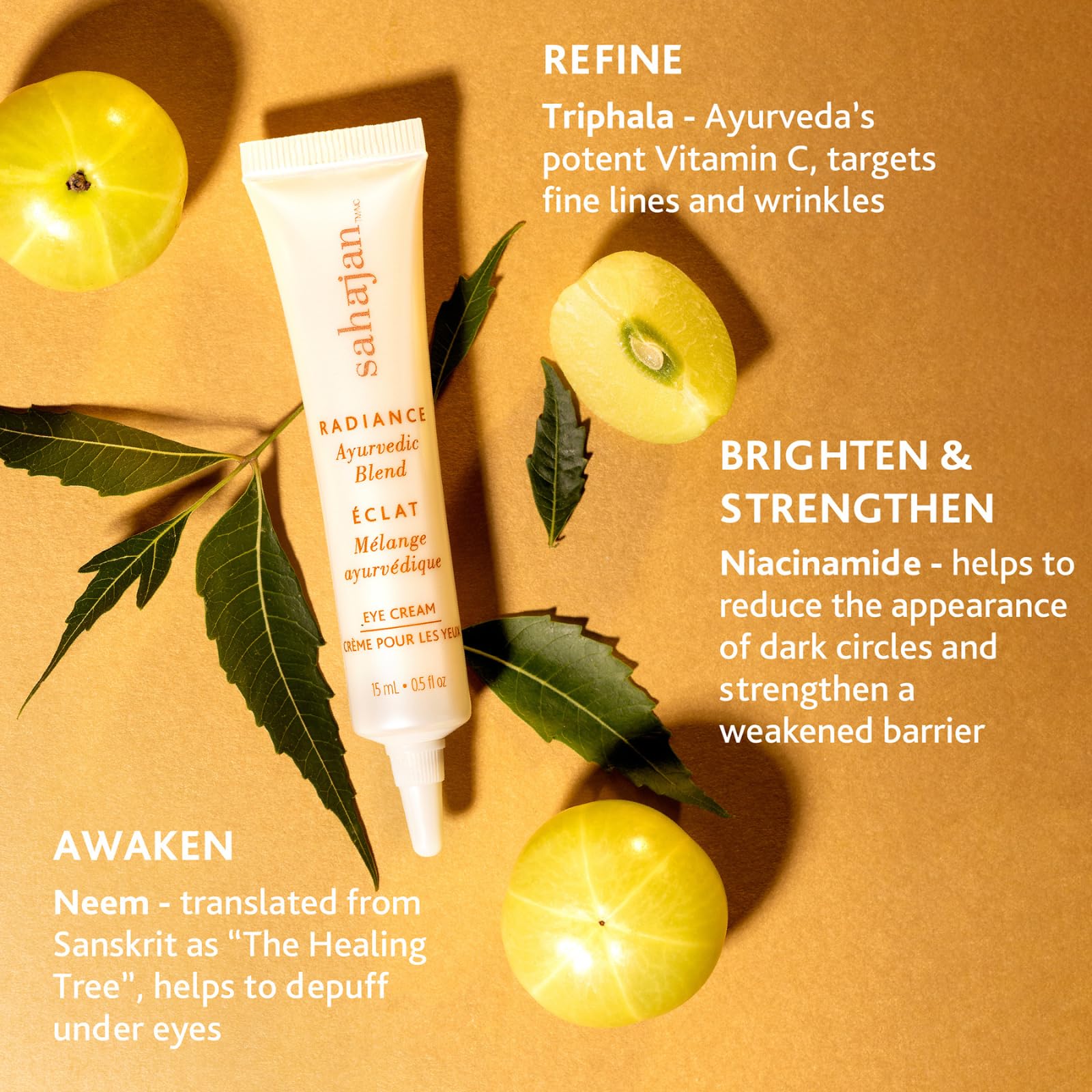 Sahajan Restorative Eye Cream - 15ml/0.5 fl oz