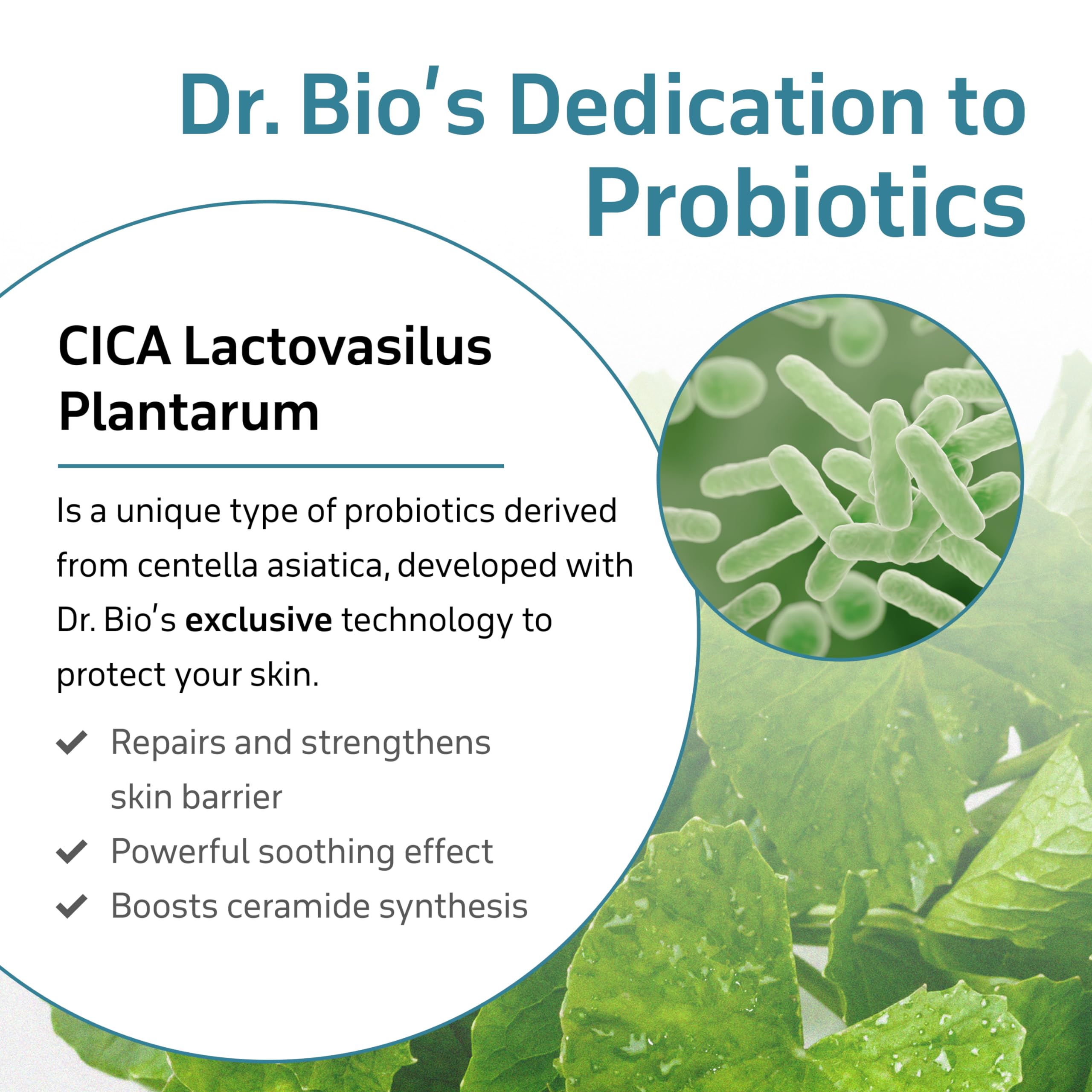 Dr.Bio Sea Salt Relaxing Shampoo with Probiotics and Cica, Vegan Hair Loss Shampoo for Thinning Hair, Volumizing and Thickening, Hydrating and Scalp Care, Silicone & Paraben Free, Korean Hair Care