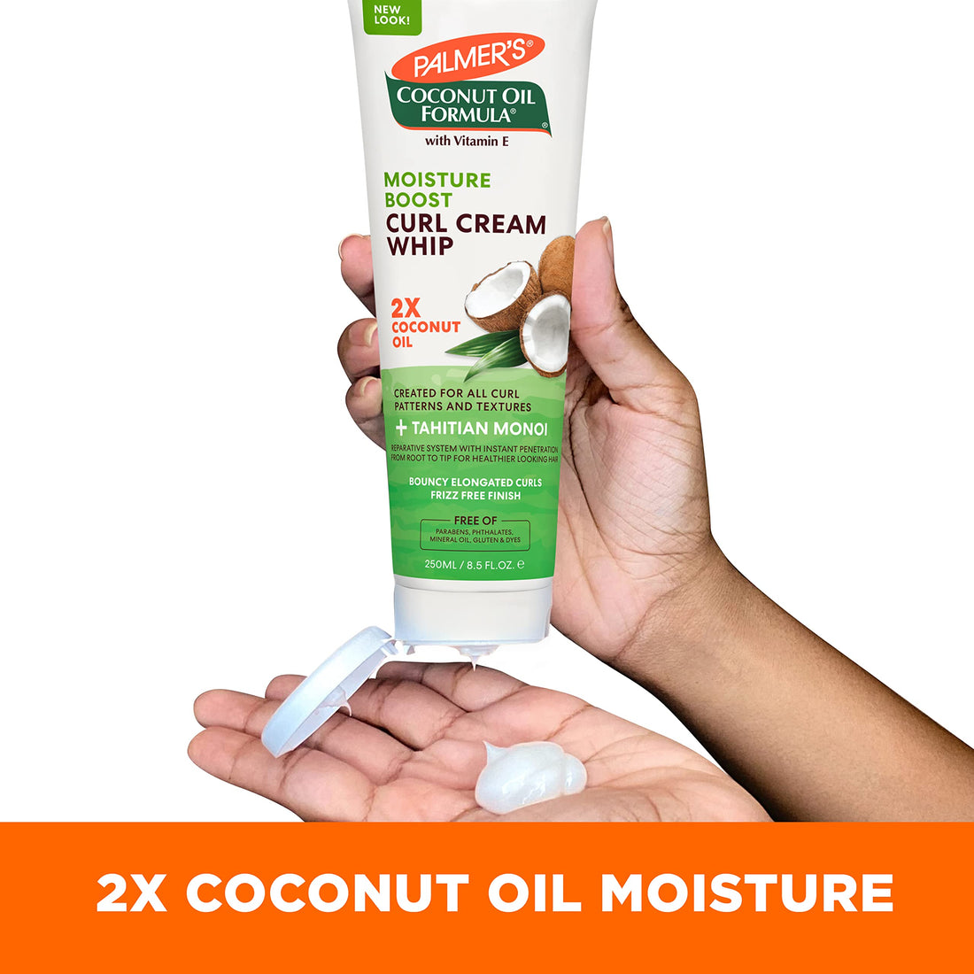 Palmer's Coconut Oil Formula Moisture Boost Curl Whip Cream, 8.5 oz.