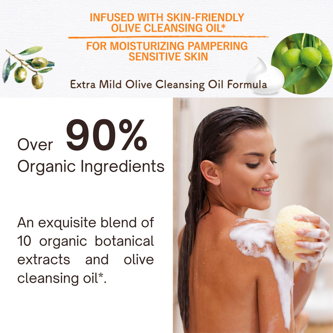 Moist Diane Botanical Body Soap Refresh Moist 480ml