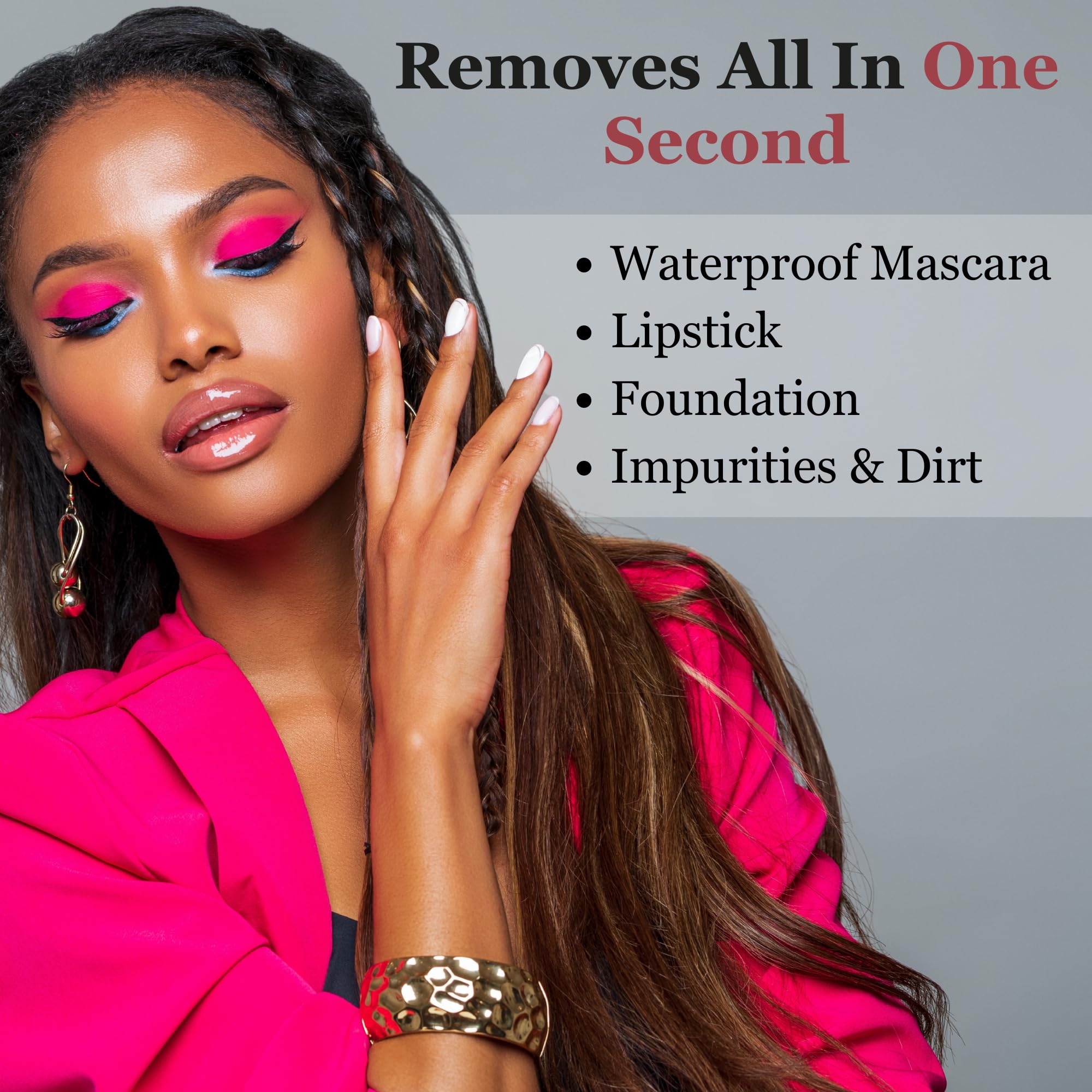 mivida Makeup Melting Cleansing Balm | Instantly Dissolves Waterproof Makeup & Impurities | Deep Cleansing Balm with Ceramides, Vitamin E & Hyaluronic-Acid | Soothes Skin | Value Size 3.5 fl oz