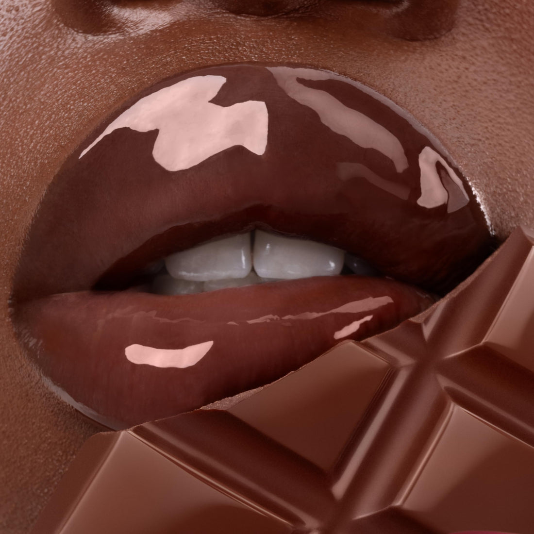 Gisou Honey Infused Hydrating Lip Oil, Nourishing Lip Moisturizer for Dry Lips, 0.27 fl oz (Milky Mocha)