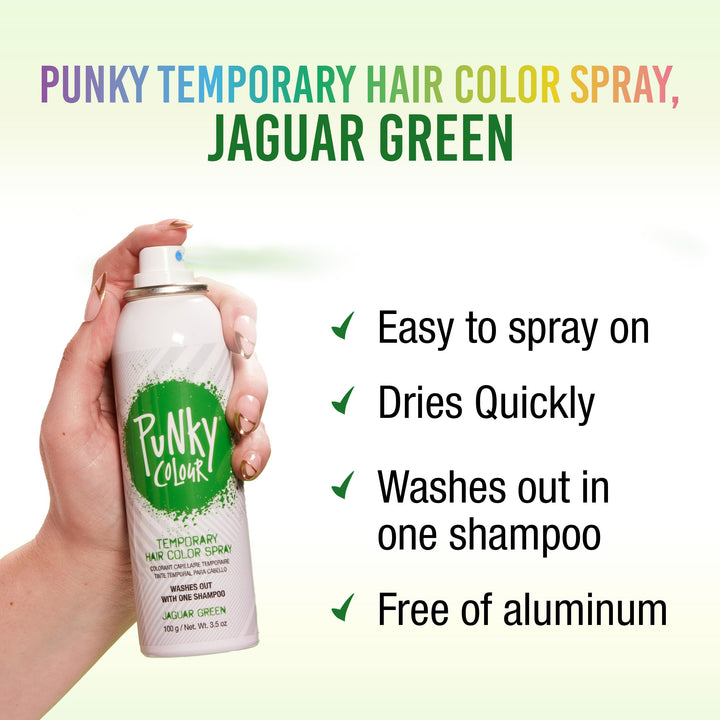 Jerome Russell Temp Ry Color Spray Jaguar Green 3 5 Oz