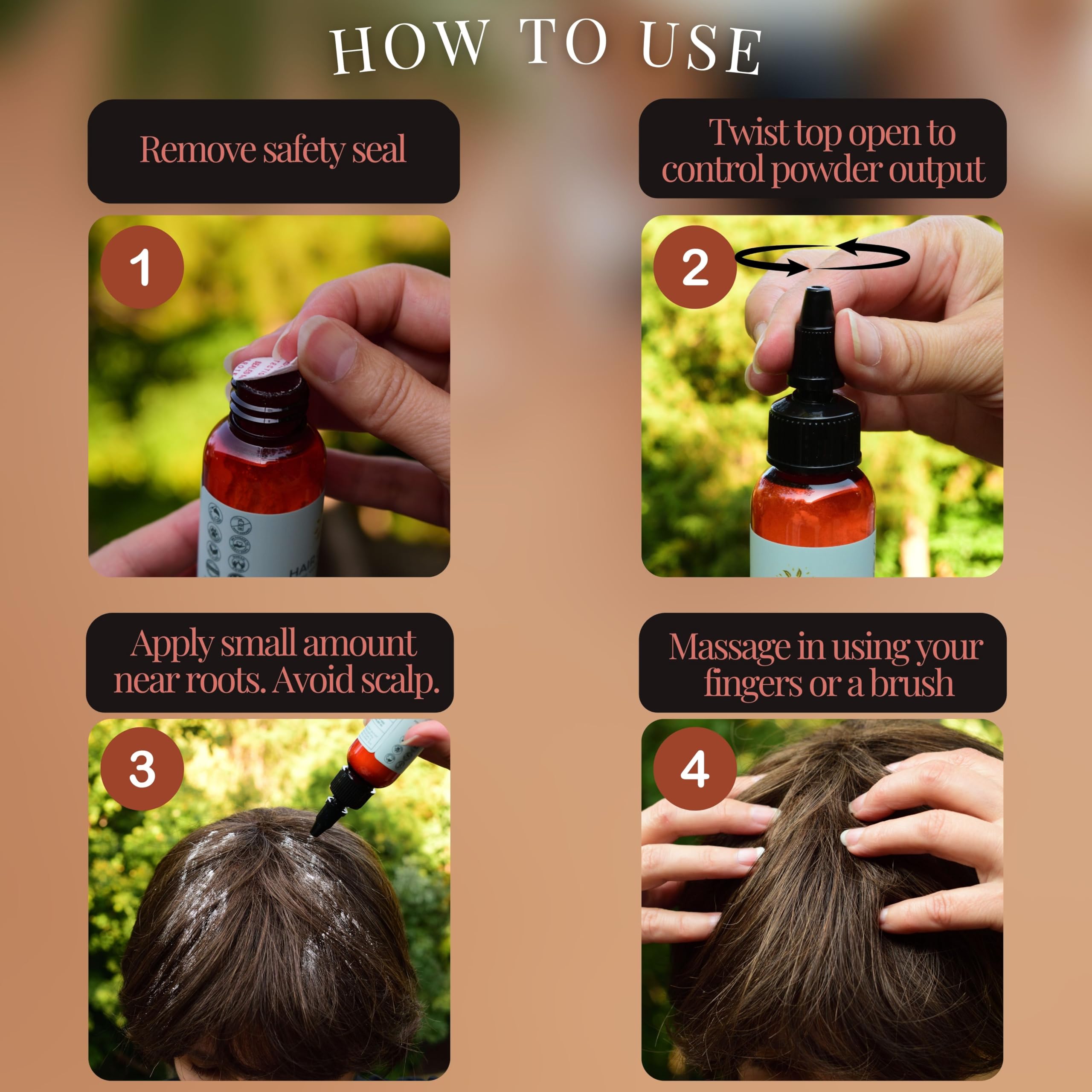 Dry Shampoo Volume Powder | Natural & Organic Ingredients | Non-Aerosol | Made in USA | Talc & Corn Free | For Blonde and Dark Hair | Lavender Oil Scented | 1 Ounce