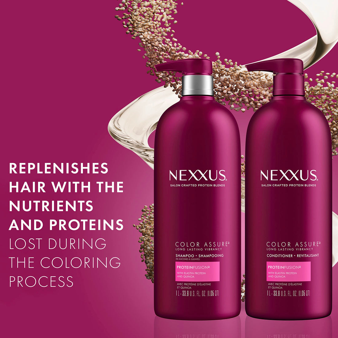 Nexxus Color Assure Conditioner, for Color Treated Hair 33.8 oz
