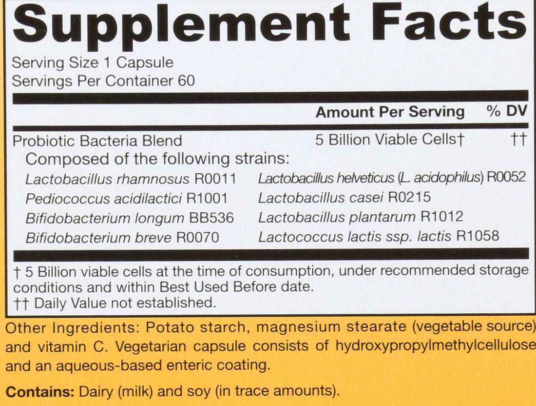 Jarrow Formulas Jarro-Dophilus EPS Vegetarian Capsules, 60 CT