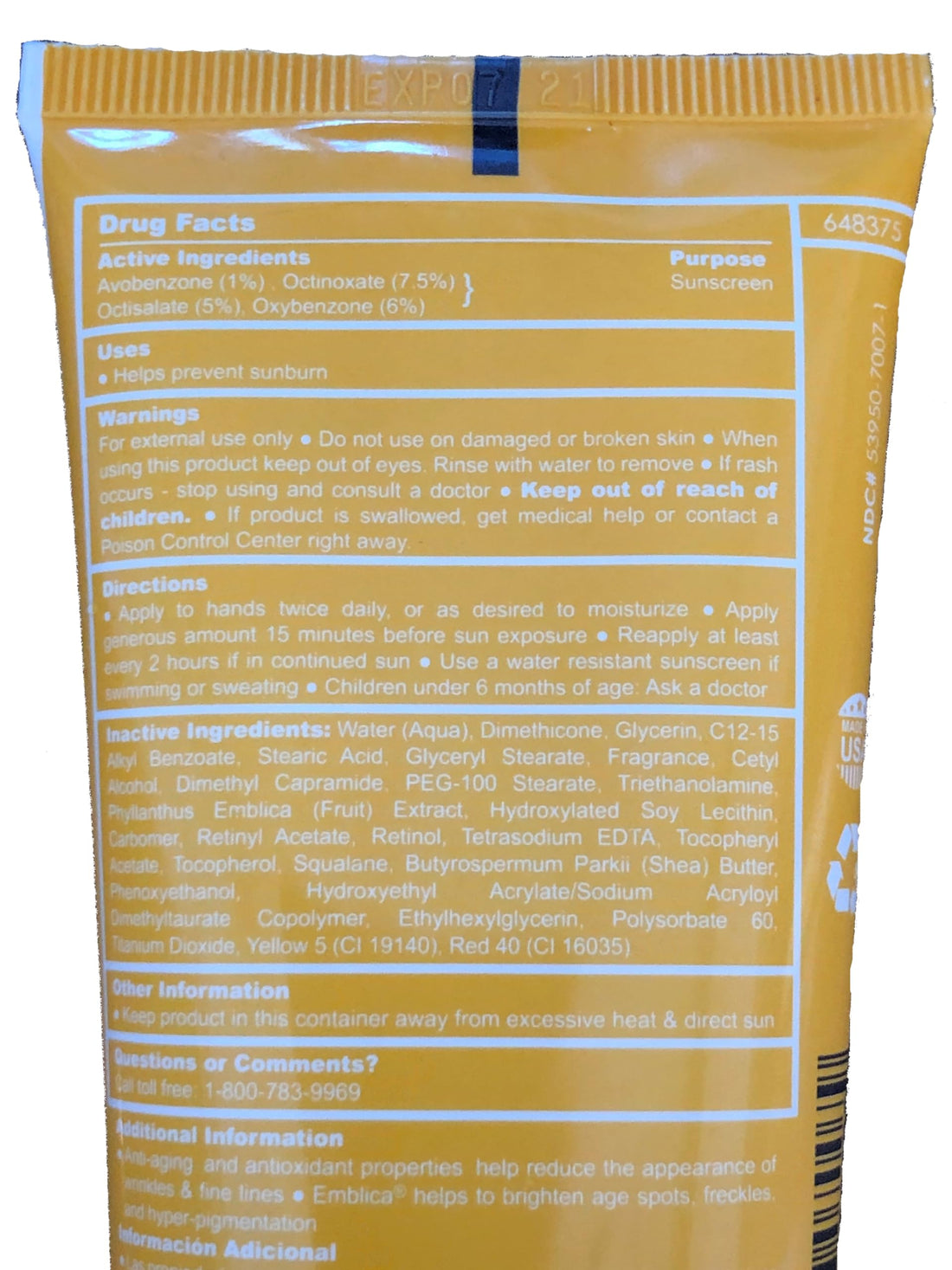 Retinol by Robanda Anti-aging Hand Treatment