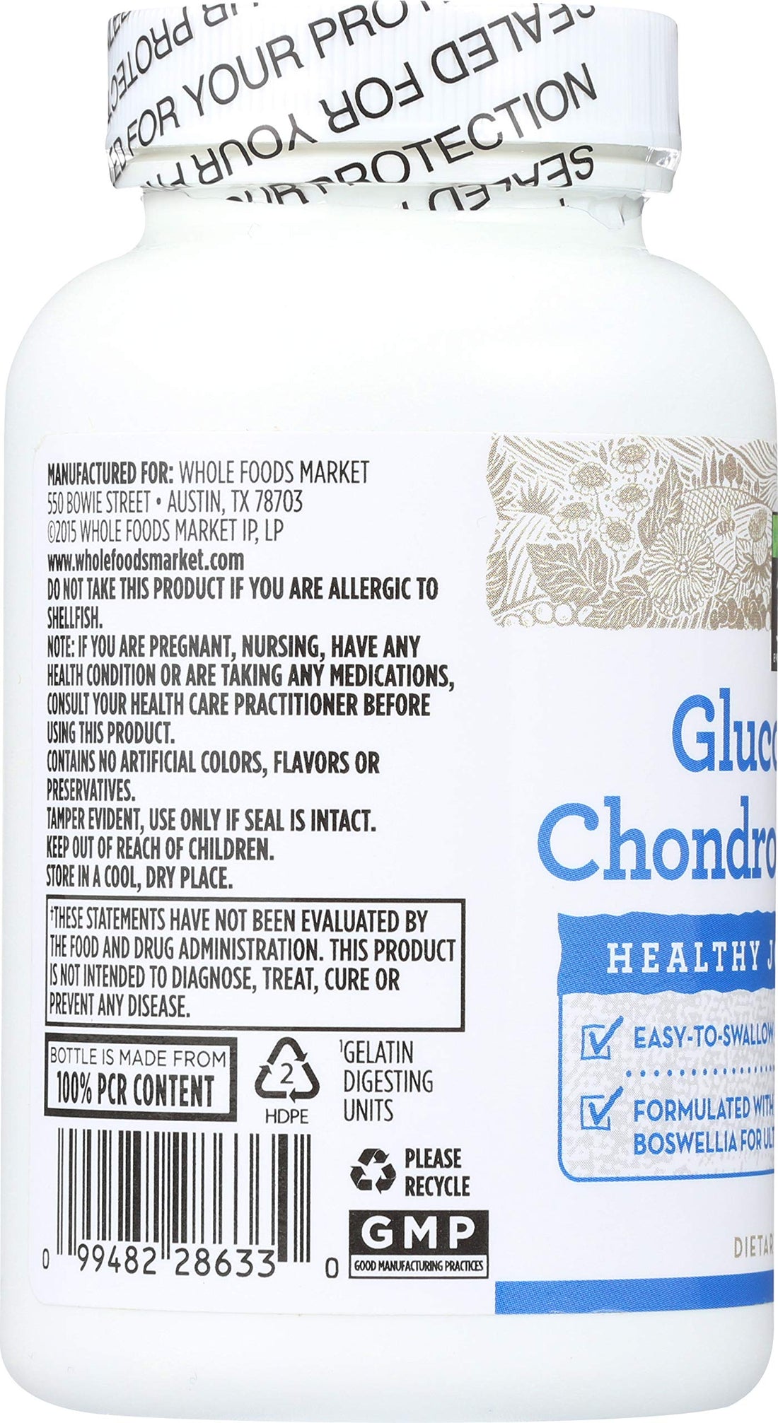 365 Everyday Value, Glucosamine Chondroitin & MSM, 120 ct