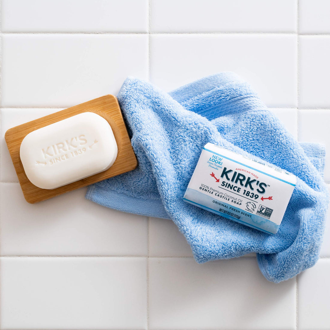Kirk's Natural Original Castile Soap, 4 Ounce