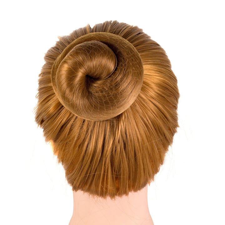Deoot 10 Pcs Invisible Hair Nets Elastic Edge Mesh for Women Bun, Light Coffee: Light brown