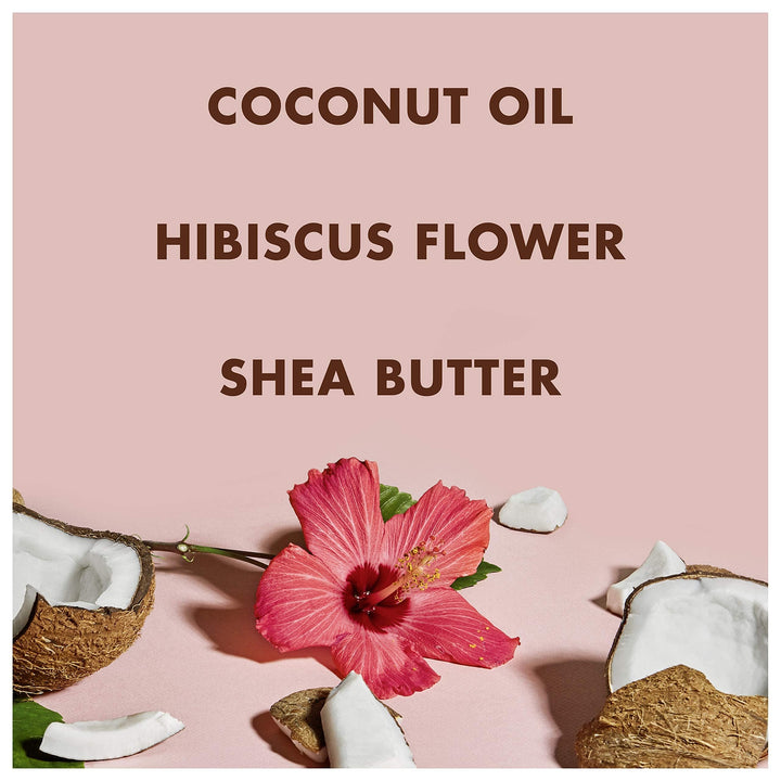 SheaMoisture Curl and Shine Coconut Shampoo Coconut and Hibiscus for Curly Hair Paraben Free Shampoo 13 oz