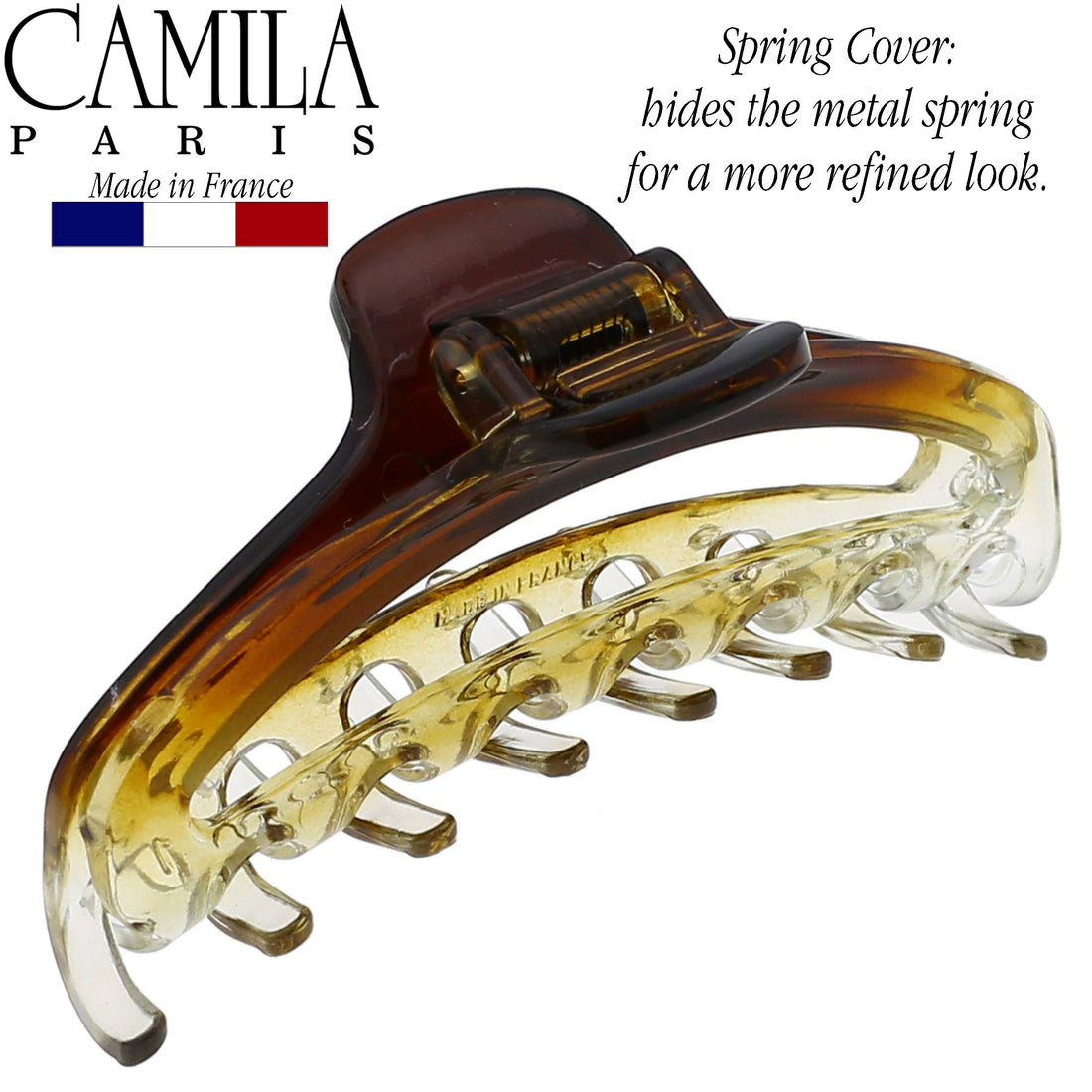 CP2381, CLIP Small NARROW, OPEN, BROW & CRISTAL